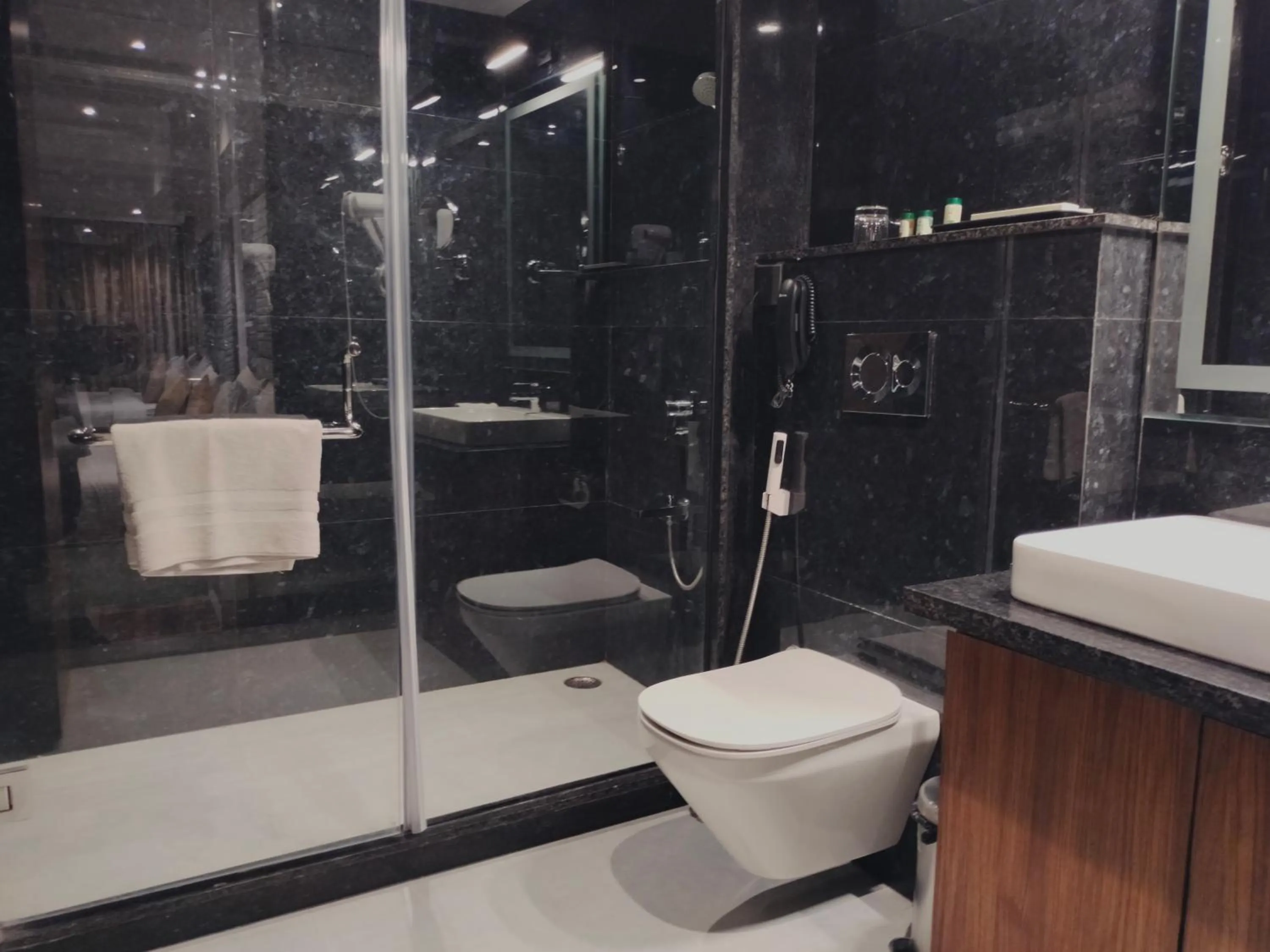 Shower in Classic Sapphire Ananta Bundi