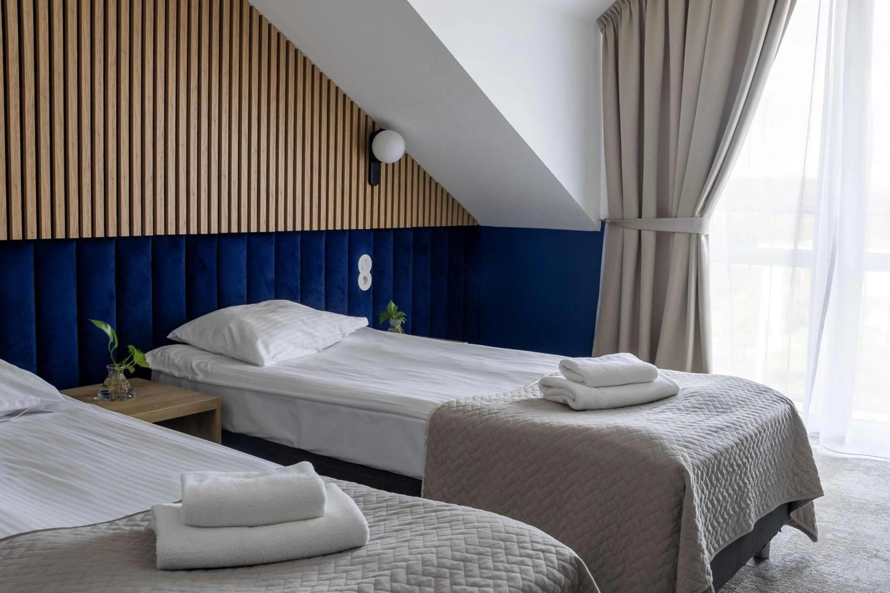 Photo of the whole room, Bed in Baltic Hotel