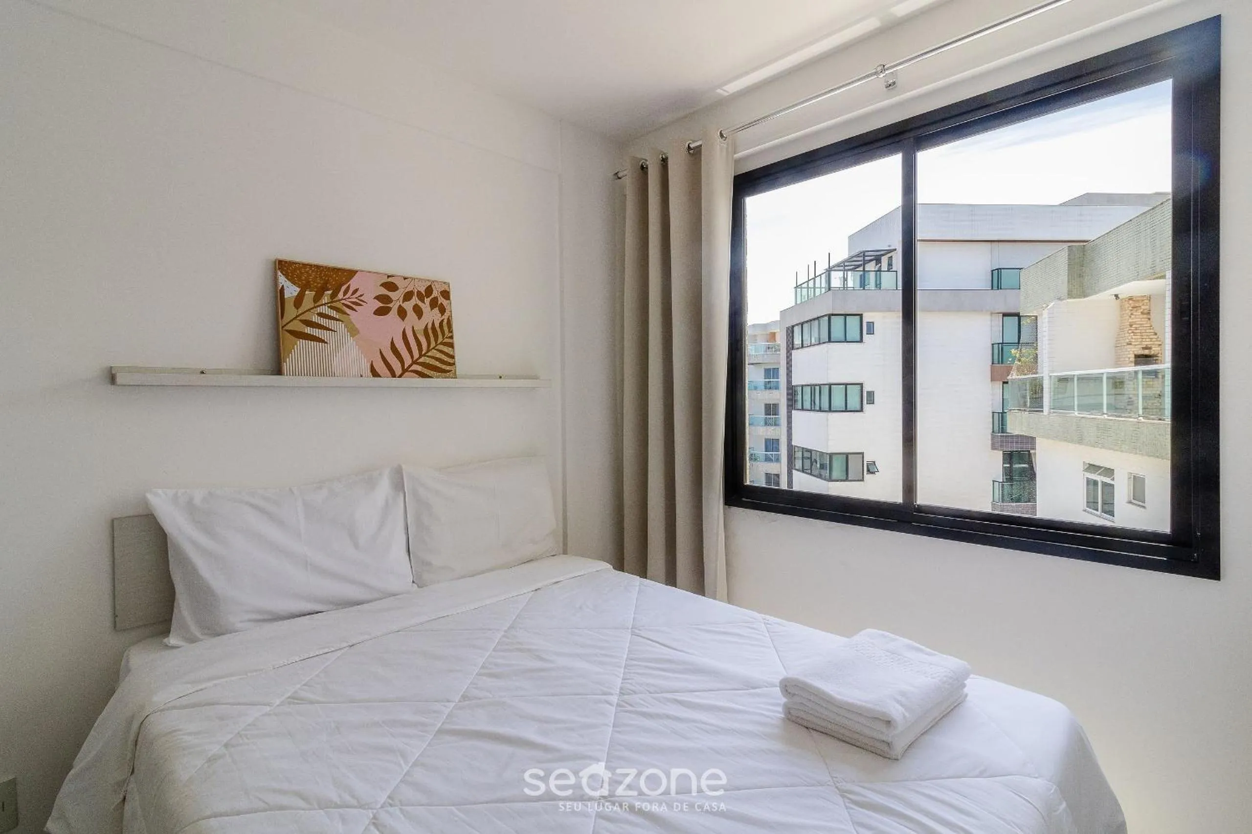 Bedroom, Bed in Encantador apto em Cabo Frio SDA311