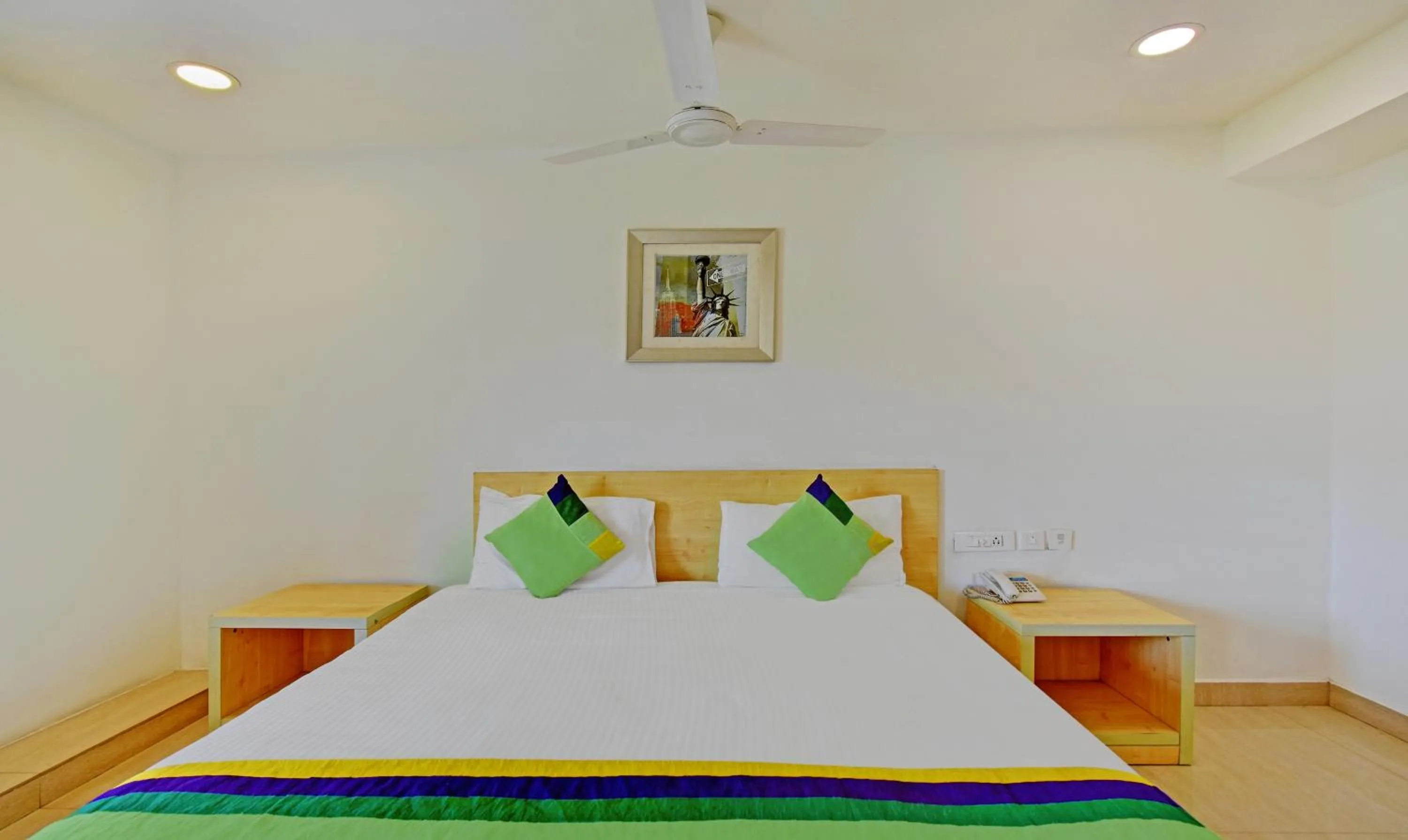 Bed in Treebo Innside