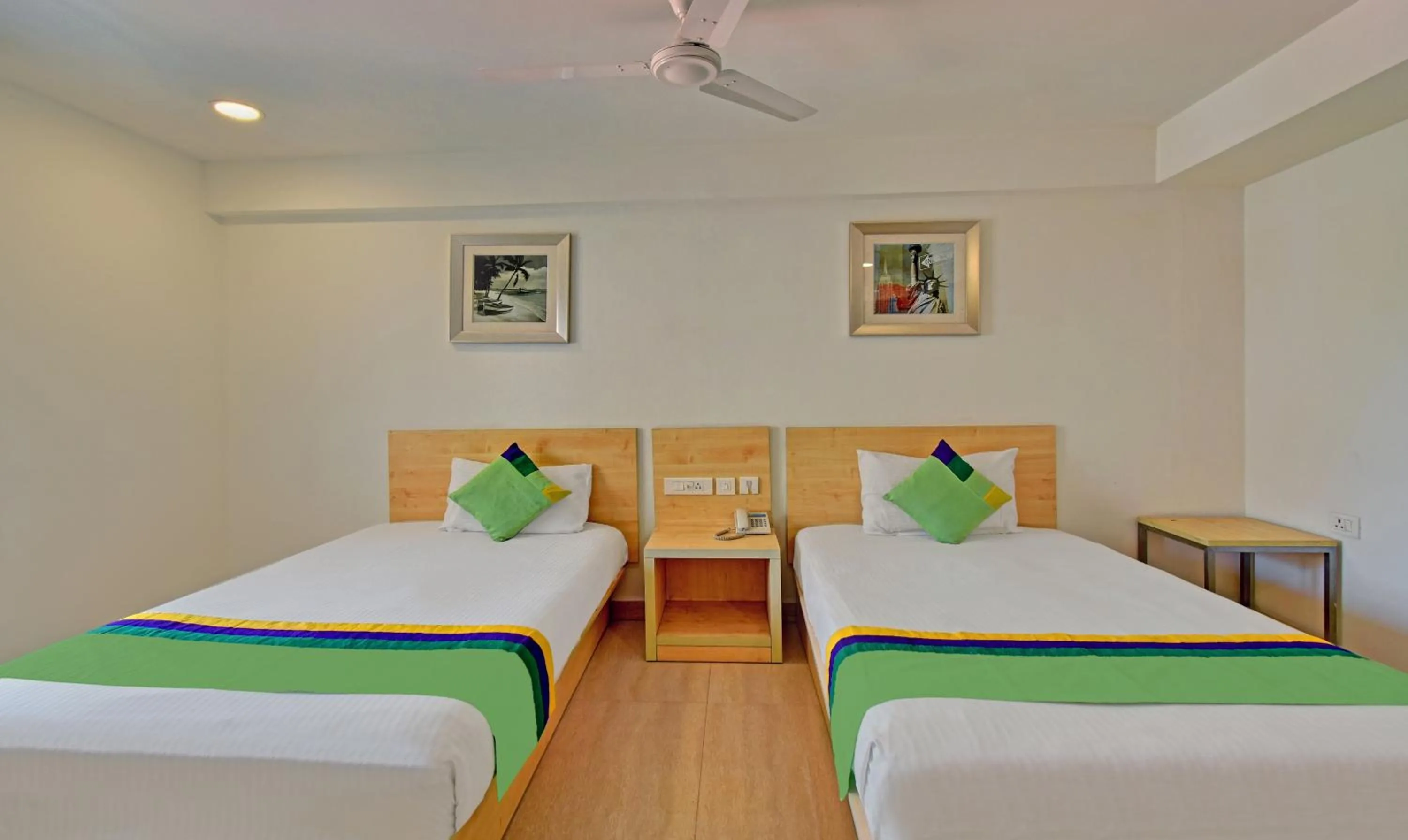 Bed in Treebo Innside