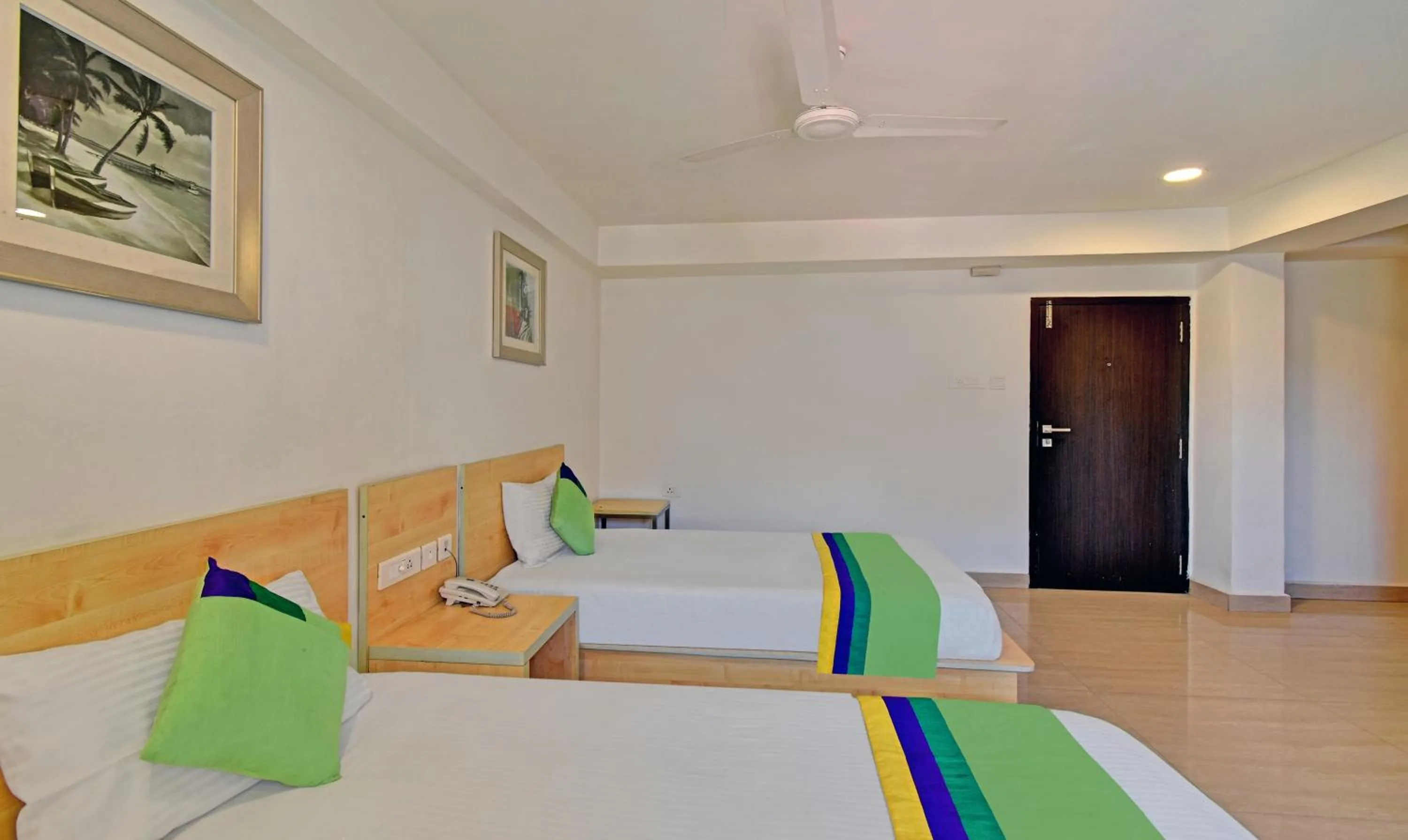 Bed in Treebo Innside