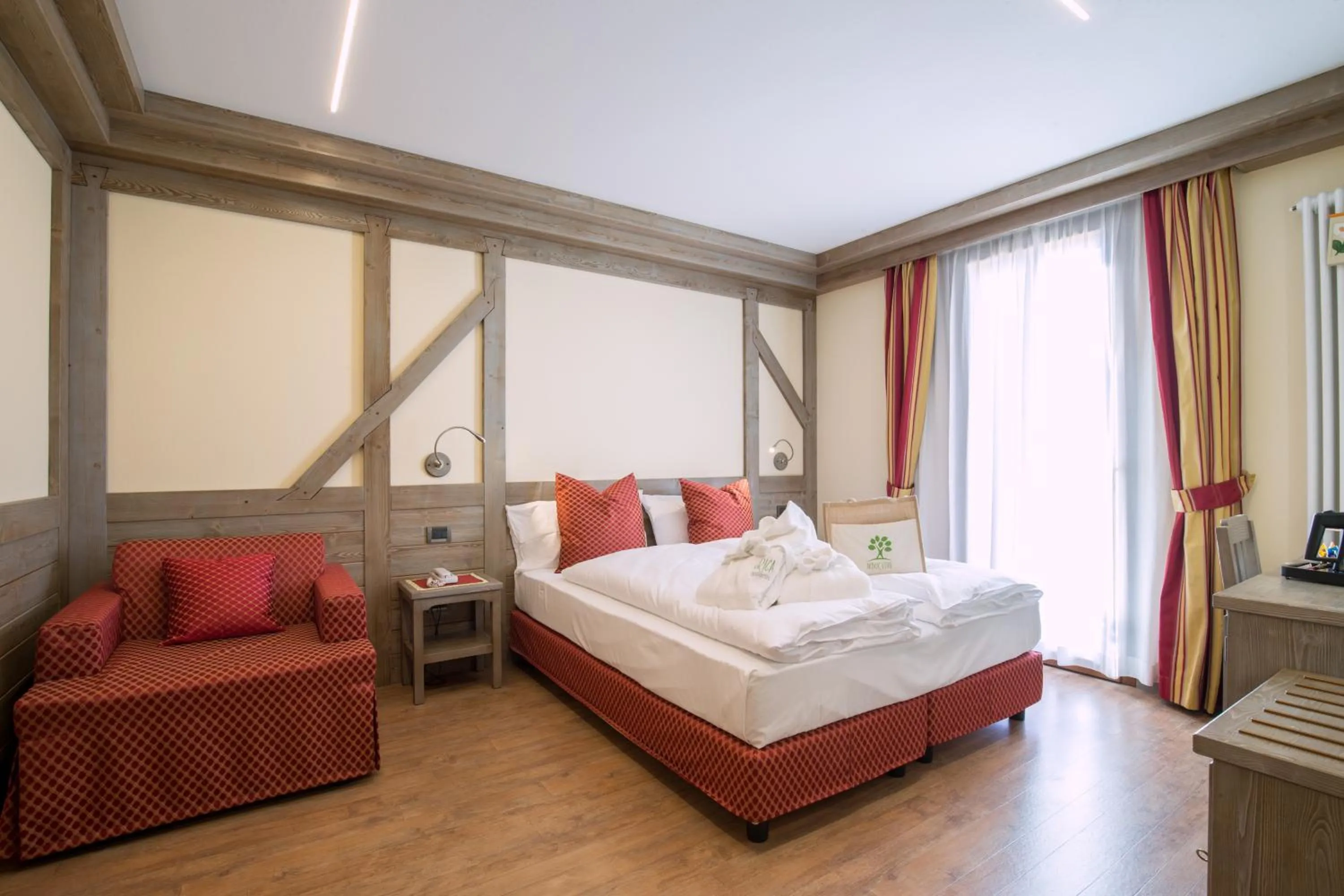 Bedroom, Bed in Relax Hotel Erica