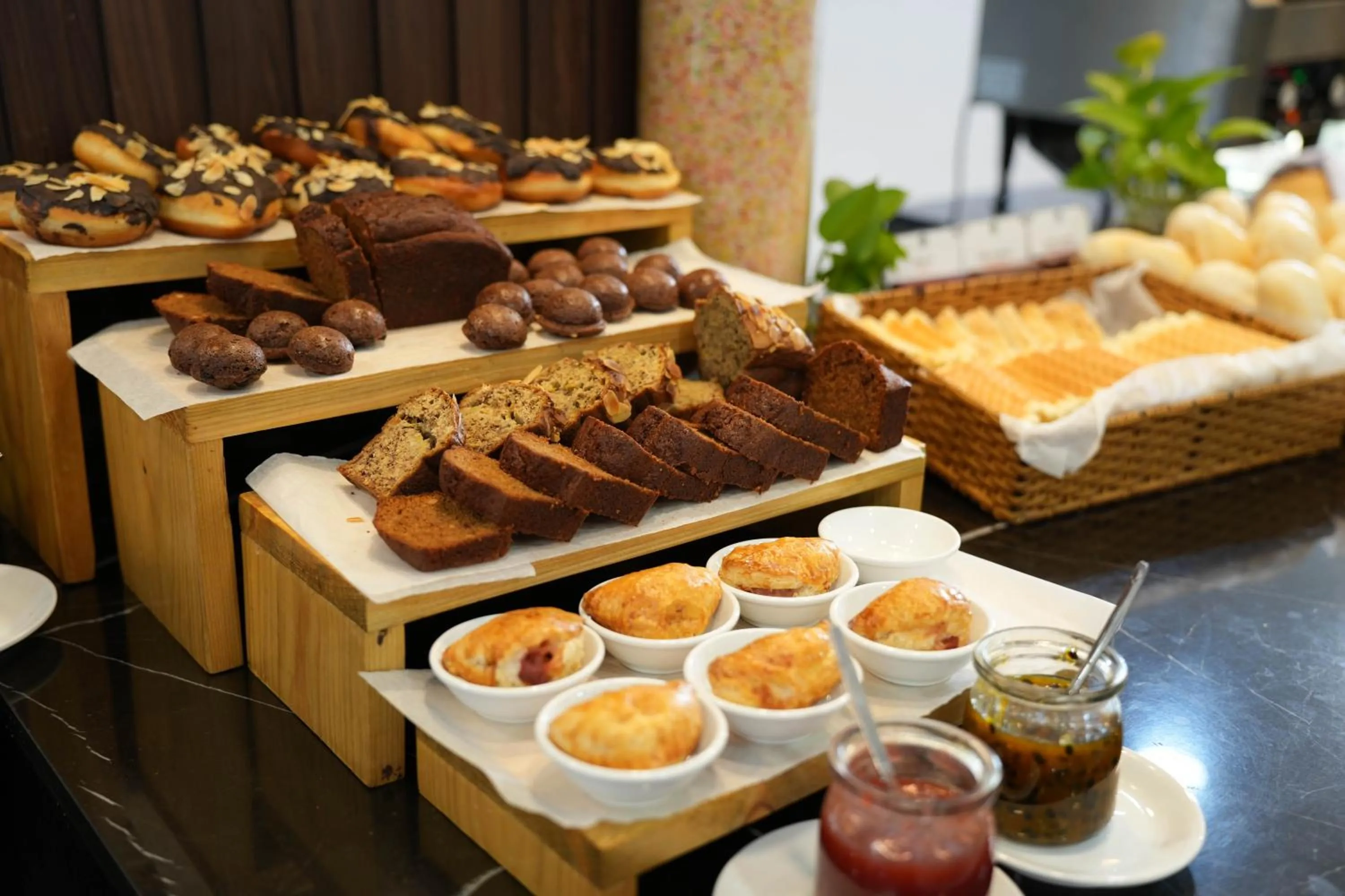 Breakfast in Hoang Long Hotel Phan Thiết