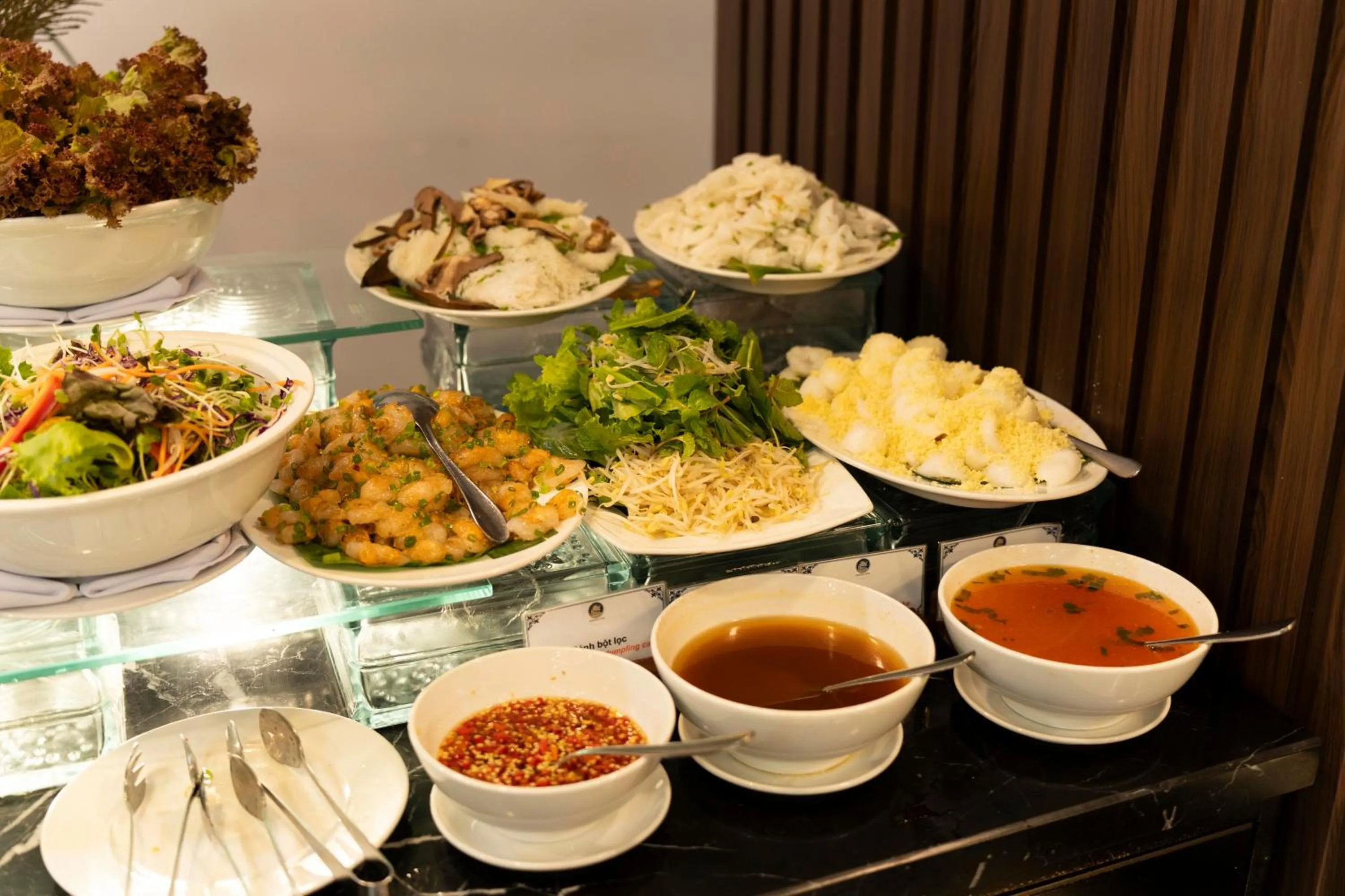 Breakfast in Hoang Long Hotel Phan Thiết