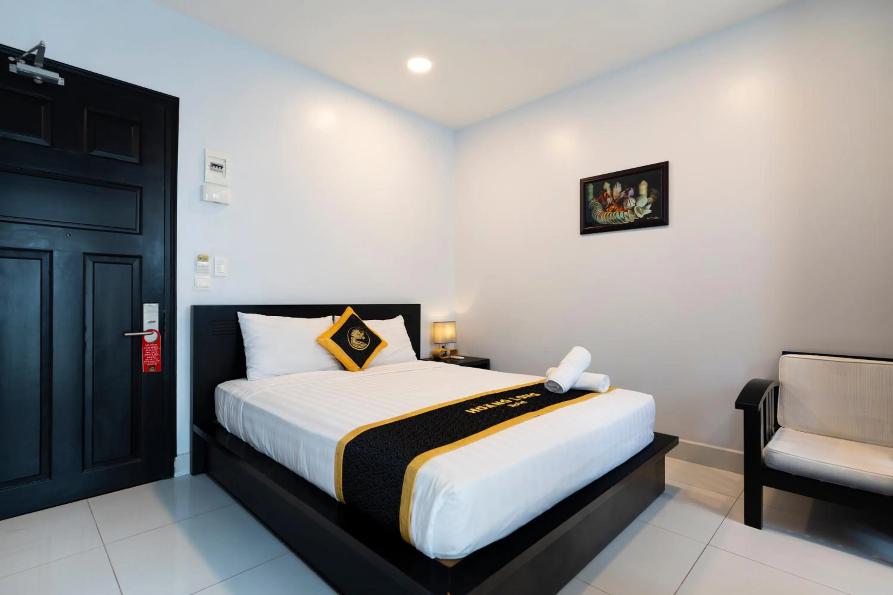 Bed in Hoang Long Hotel Phan Thiết