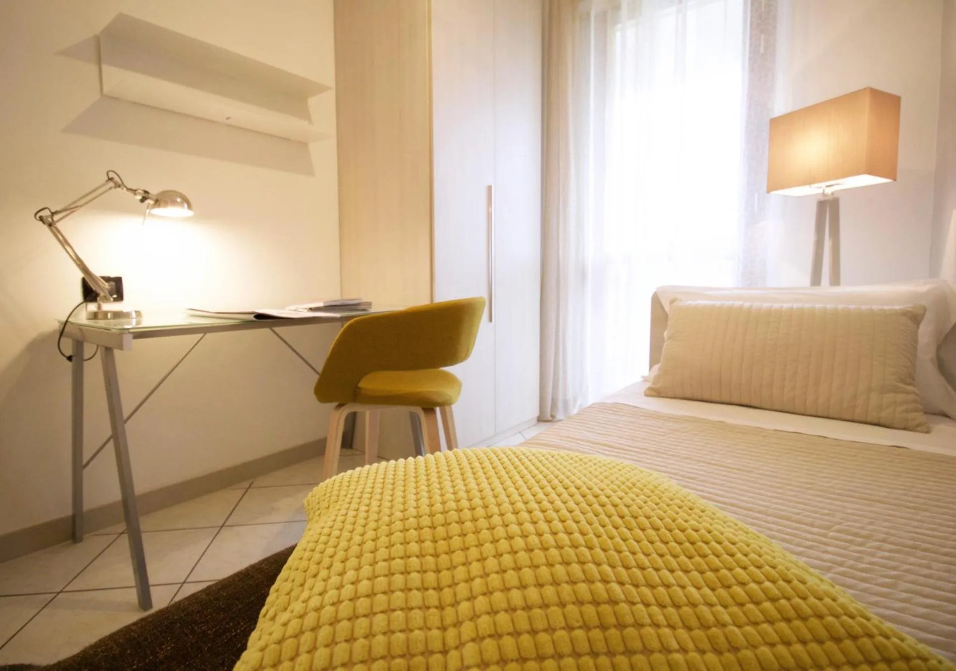 Bedroom, Bed in HQ Aparthotel Milano Inn - Smart Suites