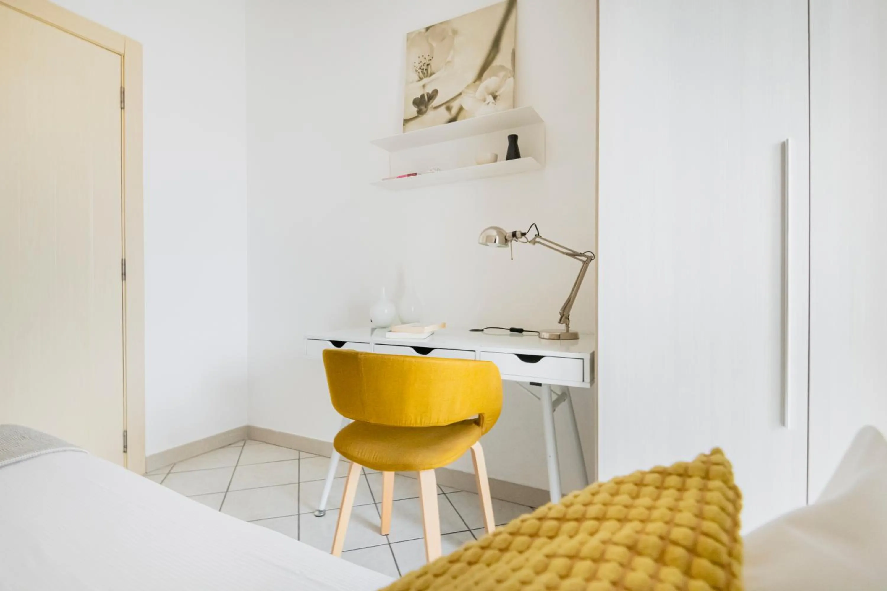 Decorative detail, Bed in HQ Aparthotel Milano Inn - Smart Suites