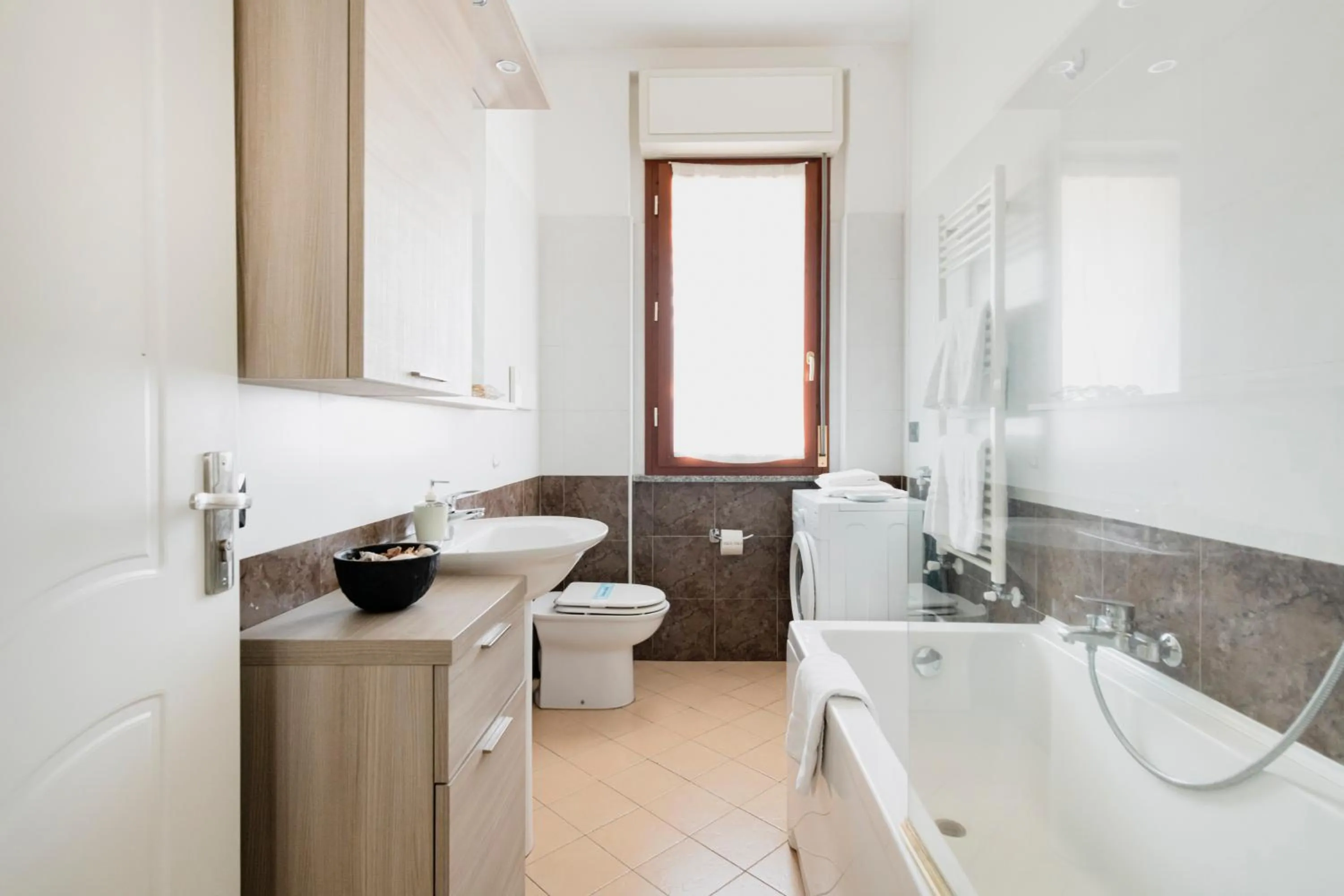 Bathroom in HQ Aparthotel Milano Inn - Smart Suites