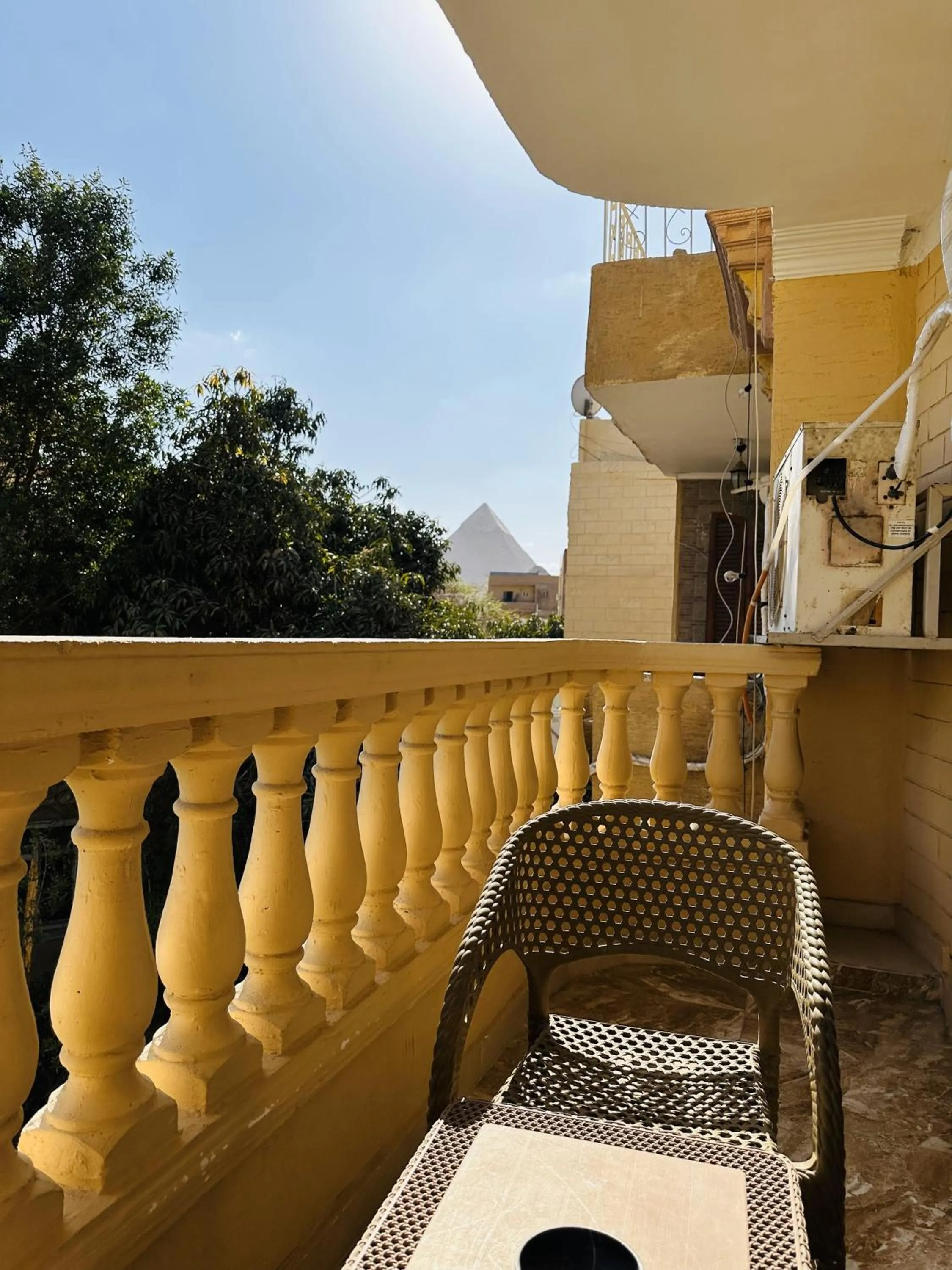 City view in Queen of the pyramids hotel