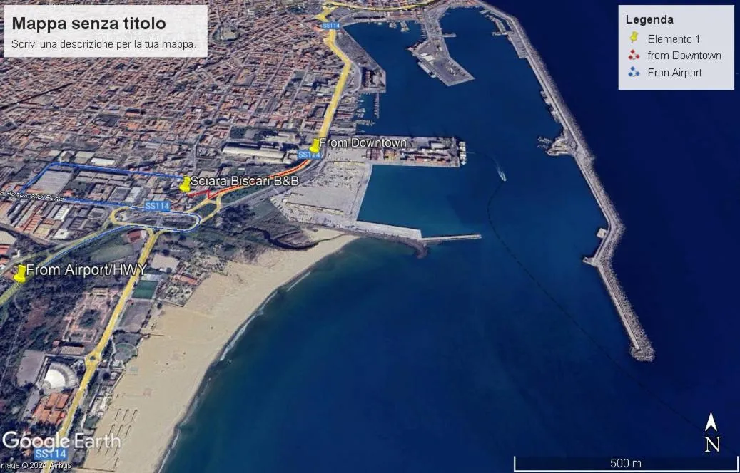 Bird's eye view in Sciara Biscari B&B