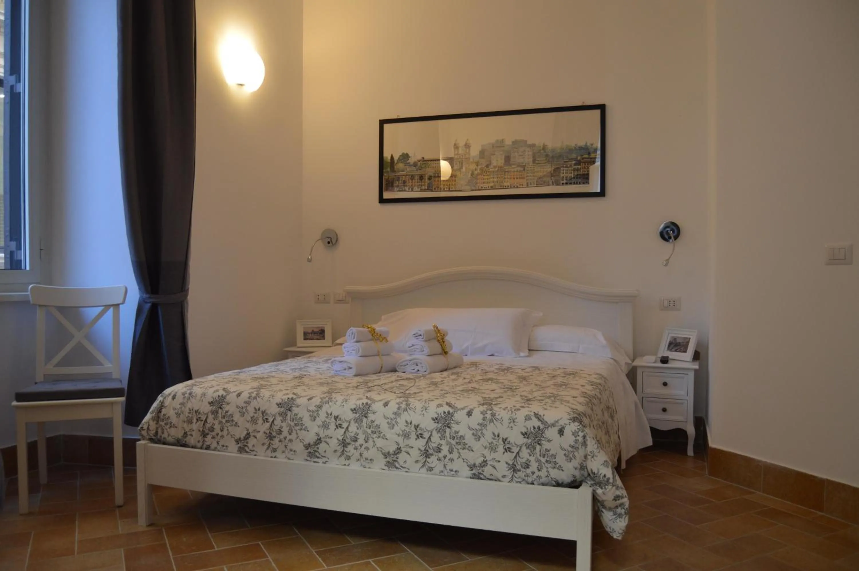 Bedroom, Bed in Leoncino 36 Apartments in Rome