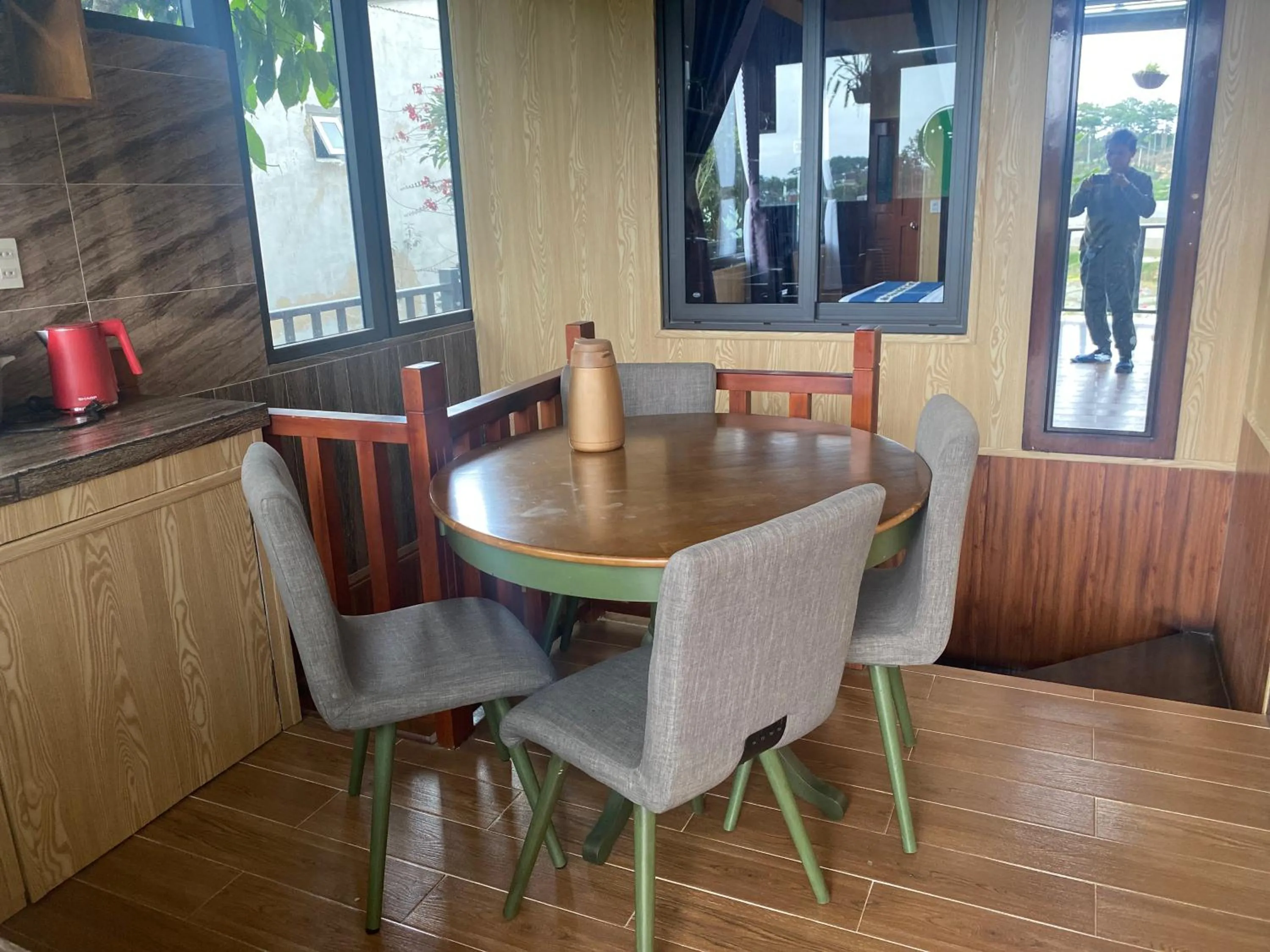 Dining area in Malá home & coffee