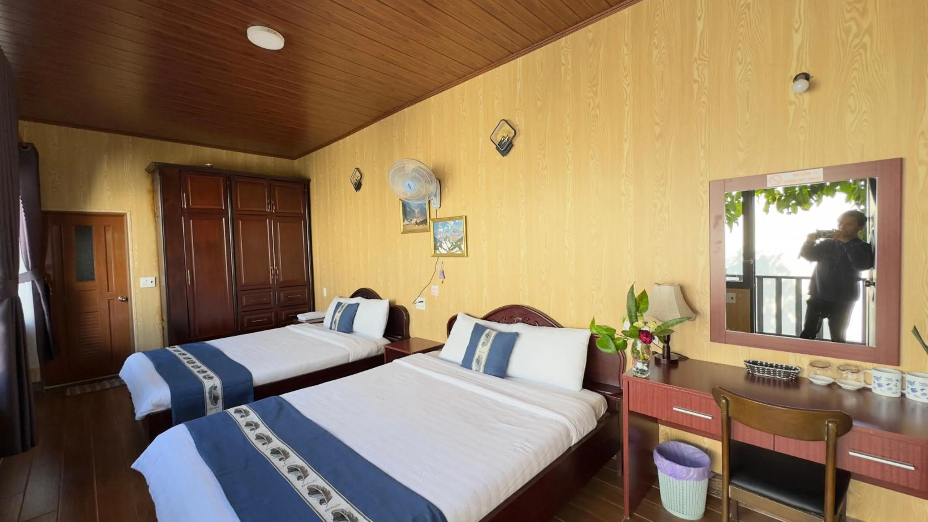 Bed in Malá home & coffee