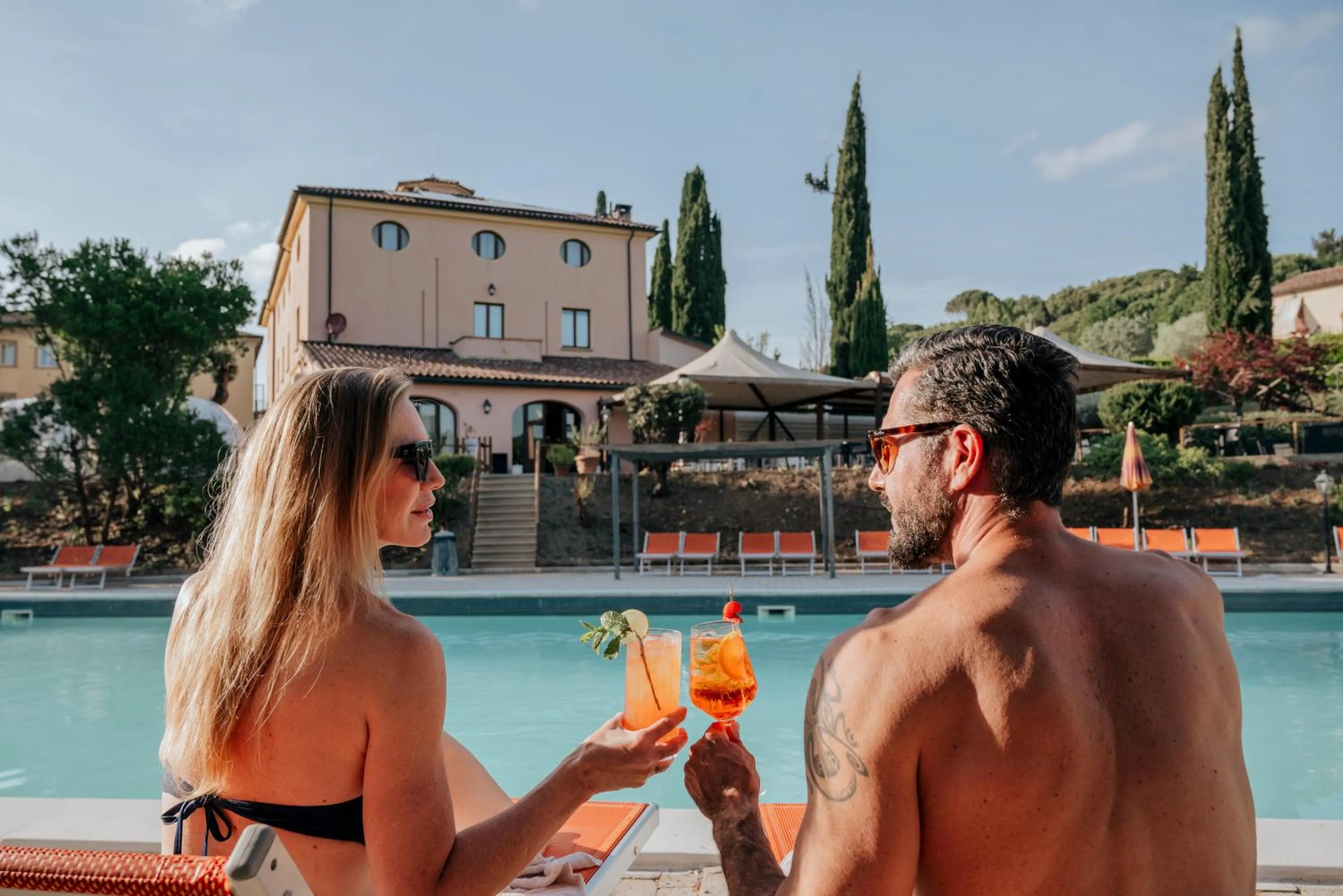 Swimming pool in Borgo San Martino - Residence Hotel & SPA