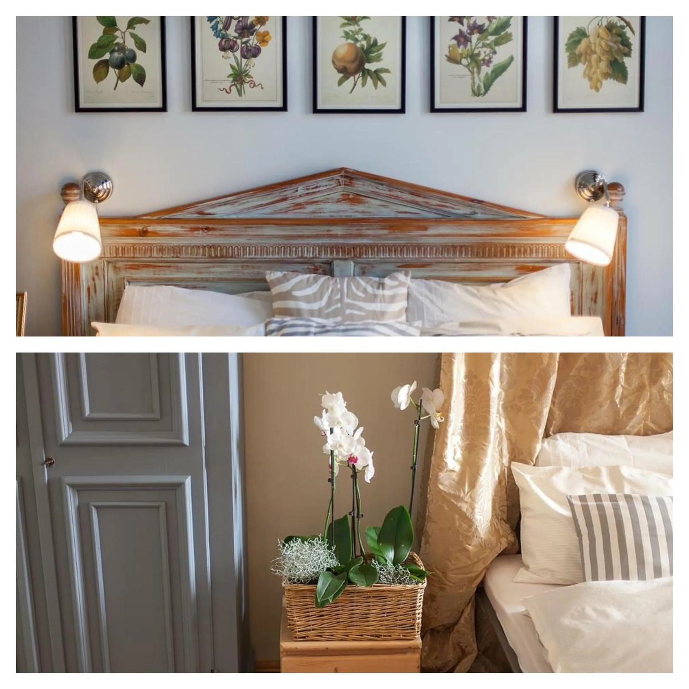 Decorative detail, Bed in Camino Home