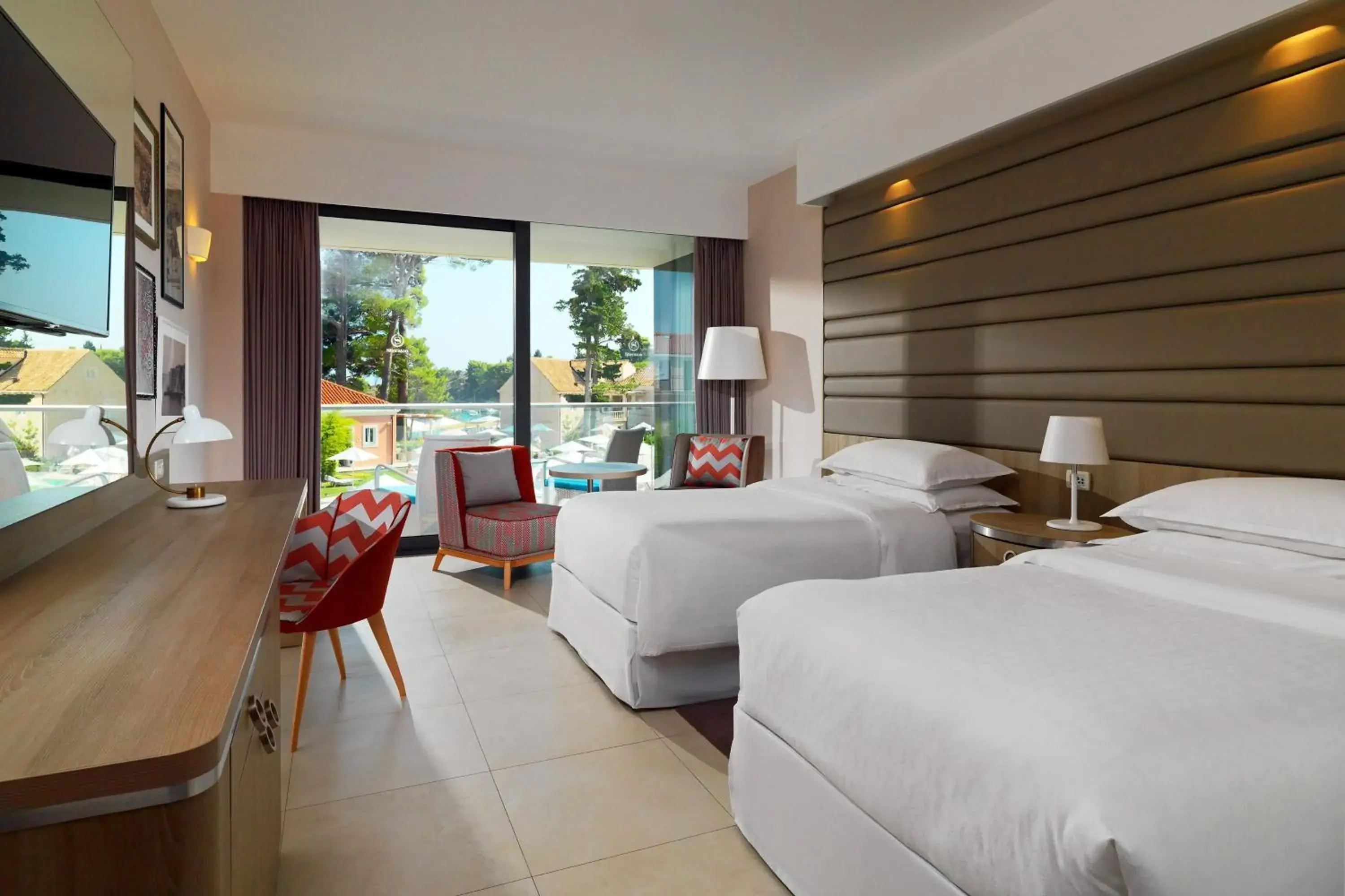 Classic Twin Room with Courtyard View - single occupancy in Sheraton Dubrovnik Riviera Hotel Classic Twin Room with Courtyard View - single occupancy in Sheraton Dubrovnik Riviera Hotel
