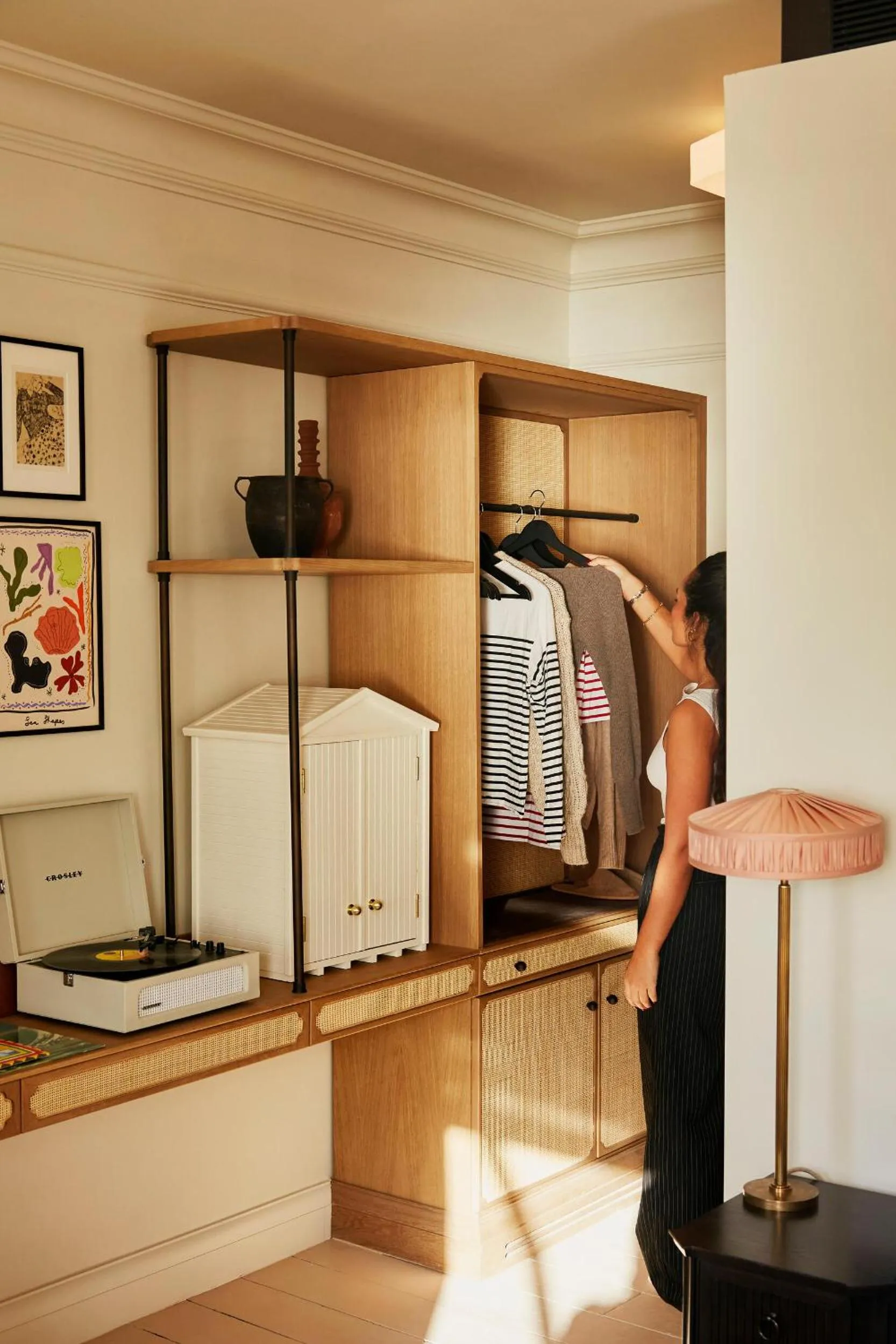 wardrobe in No.124 by GuestHouse, Brighton