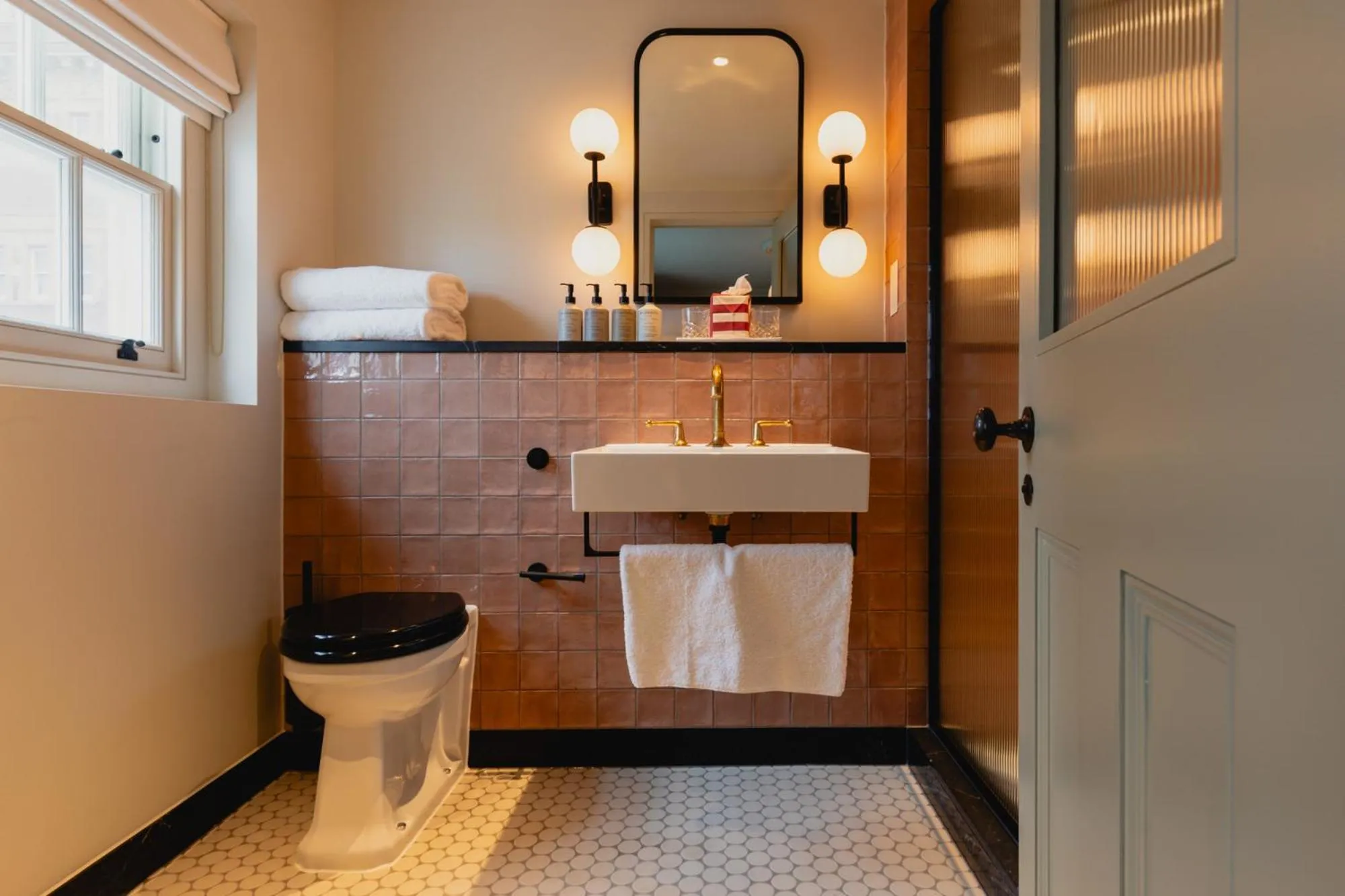 Shower in No.124 by GuestHouse, Brighton