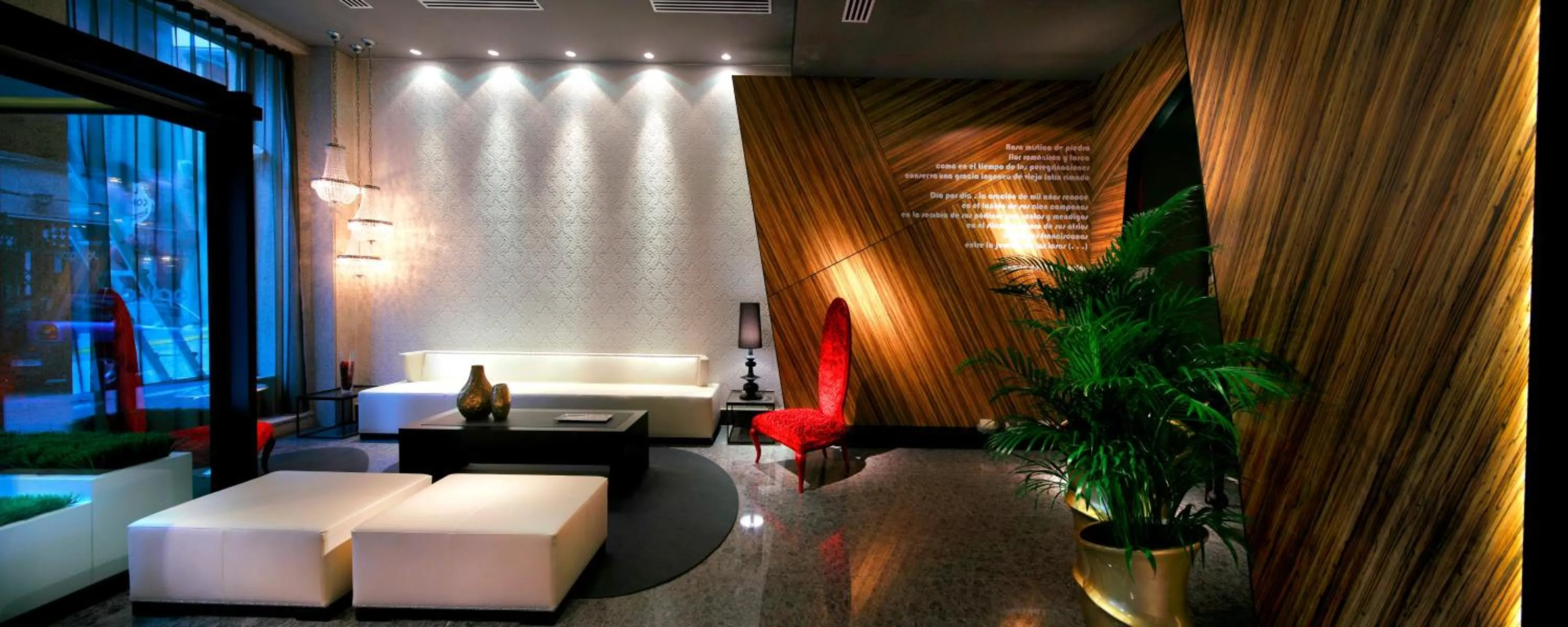 Seating area in Capitol Boutique Hotel