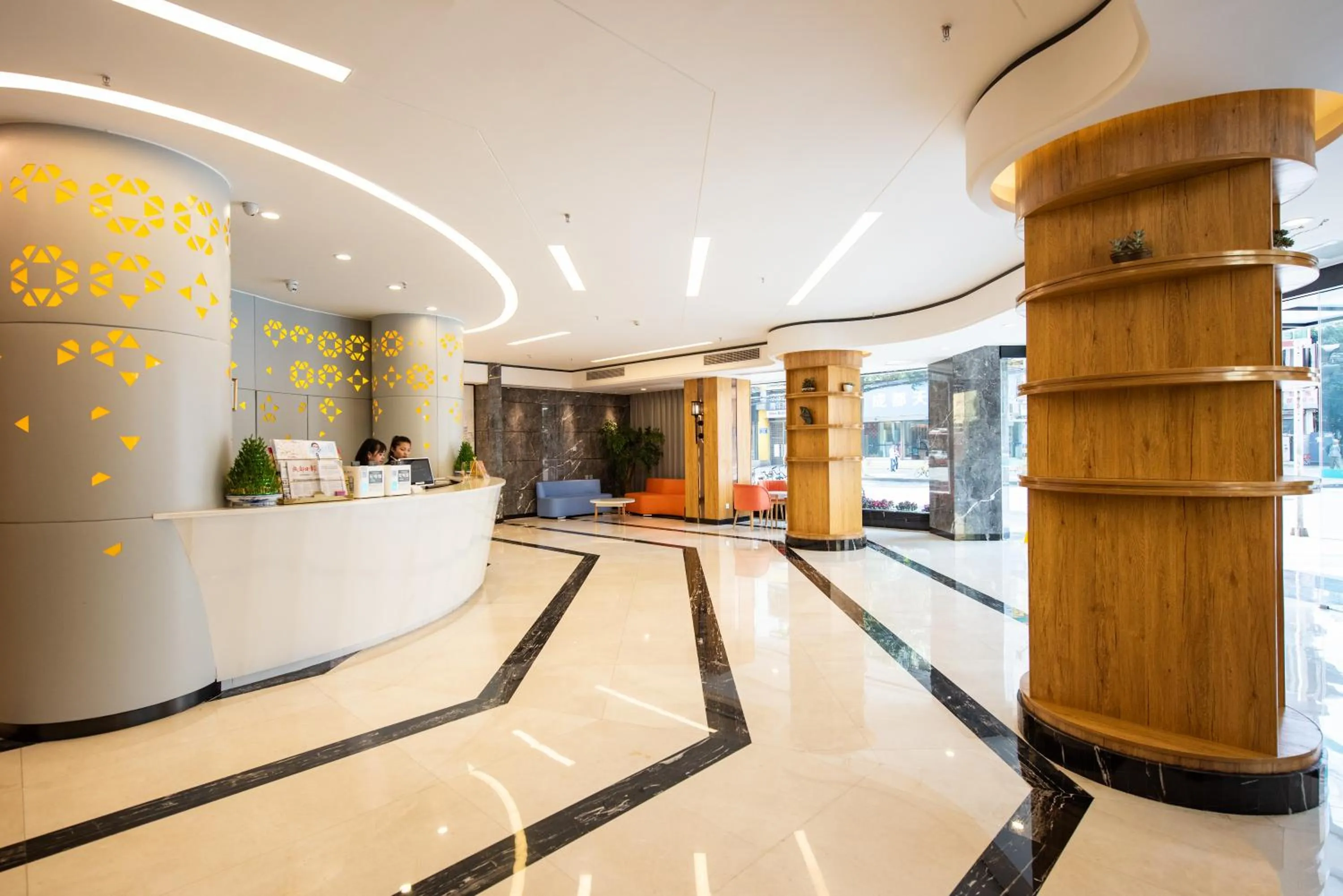 Lobby or reception in Chong Li Hotel Chengdu