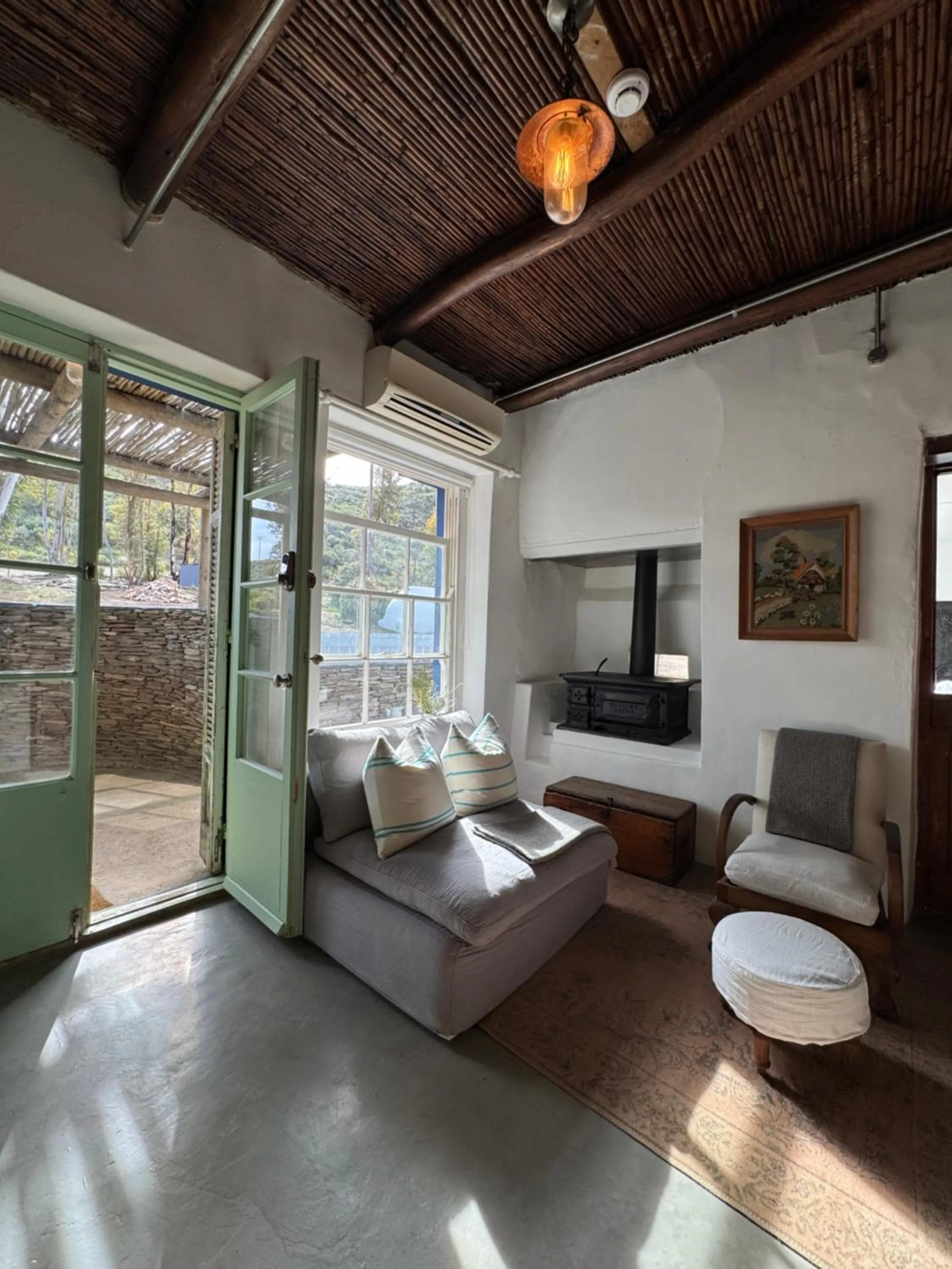 Living room in The Karoo Moon Motel