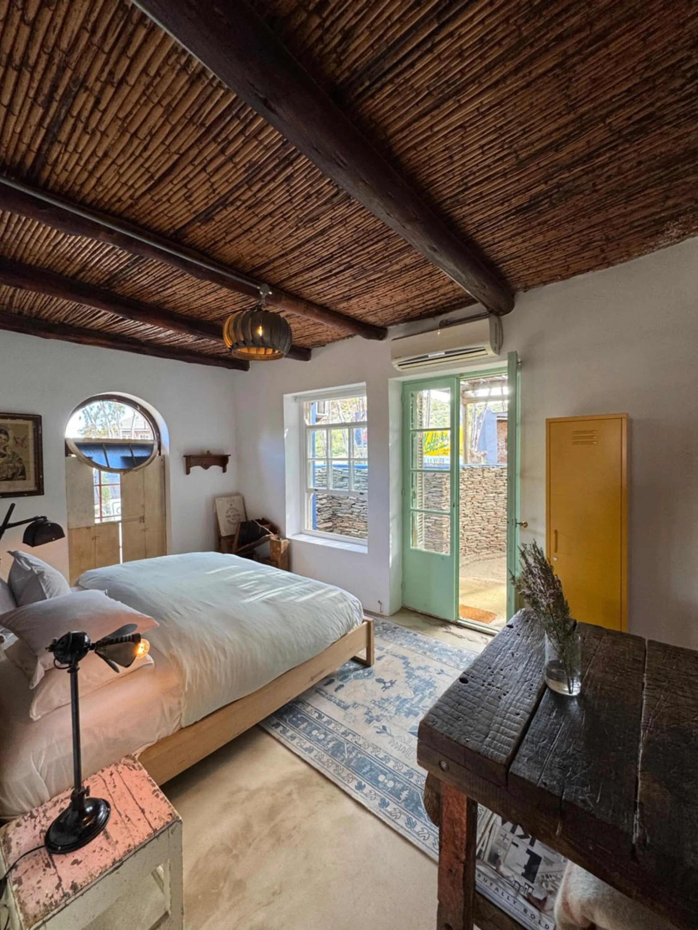 Bedroom, Bed in The Karoo Moon Motel