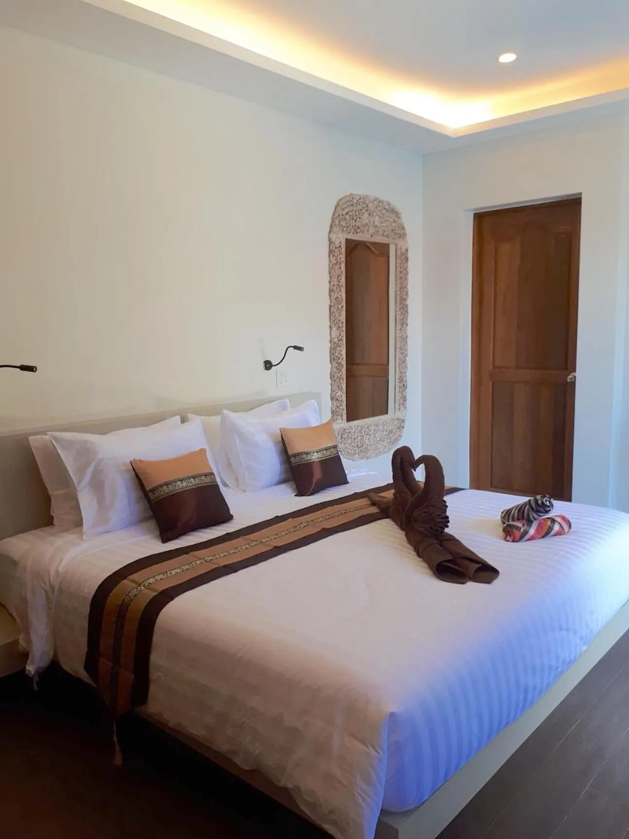 Photo of the whole room, Bed in Baan Sawan Samui Resort