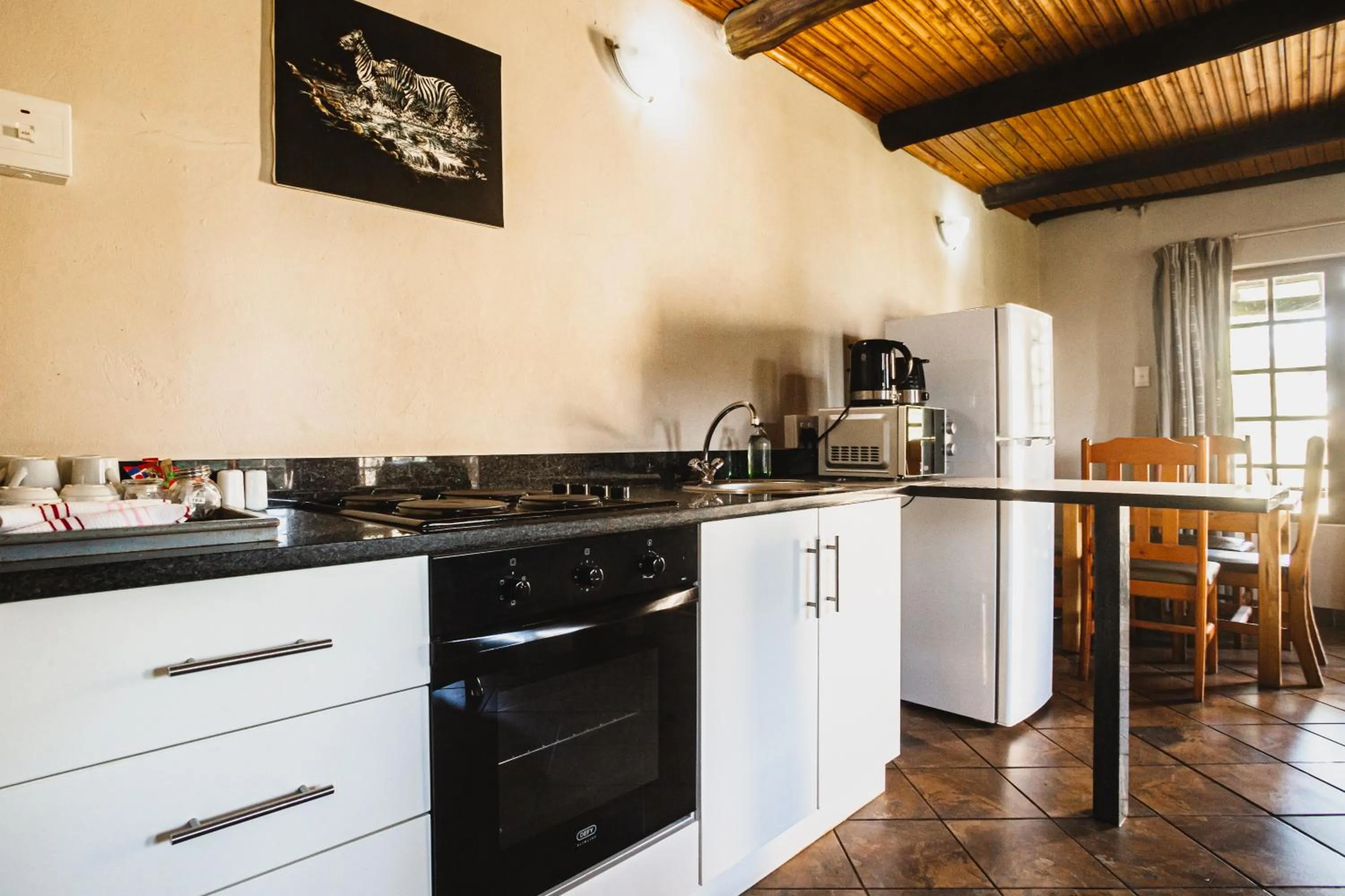 Kitchen or kitchenette in Ardmore Guest Farm