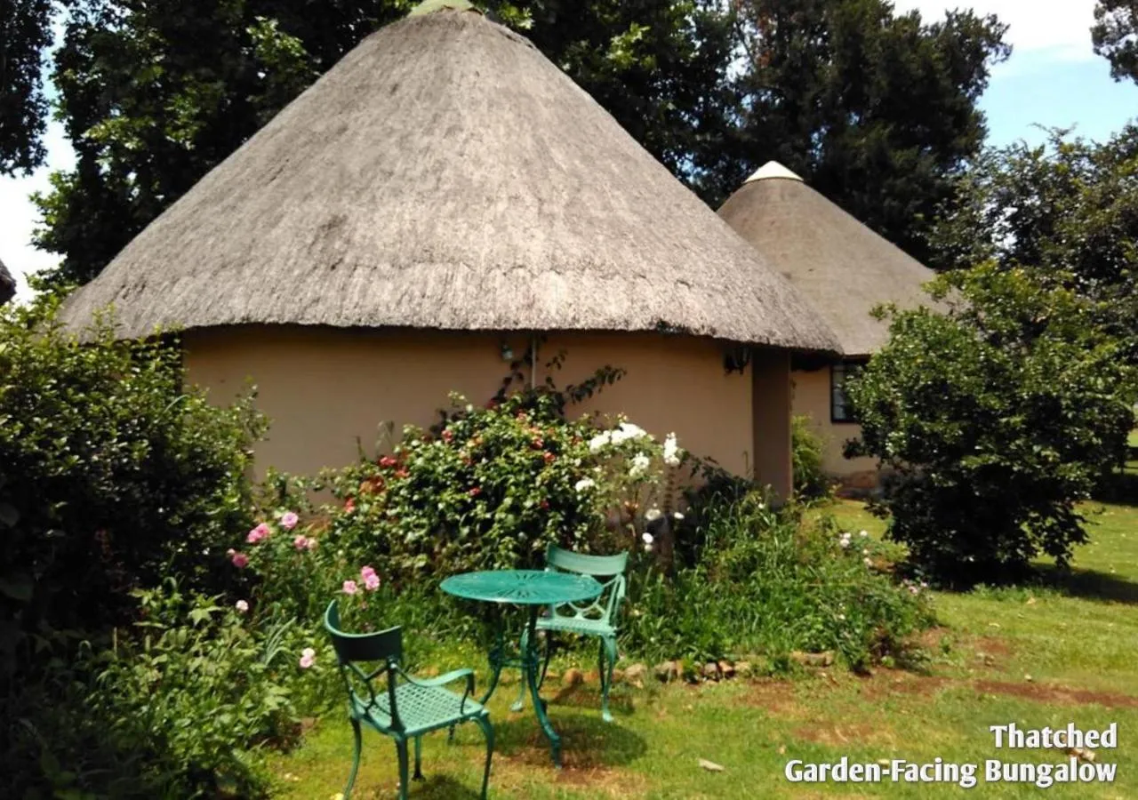Garden view in Ardmore Guest Farm