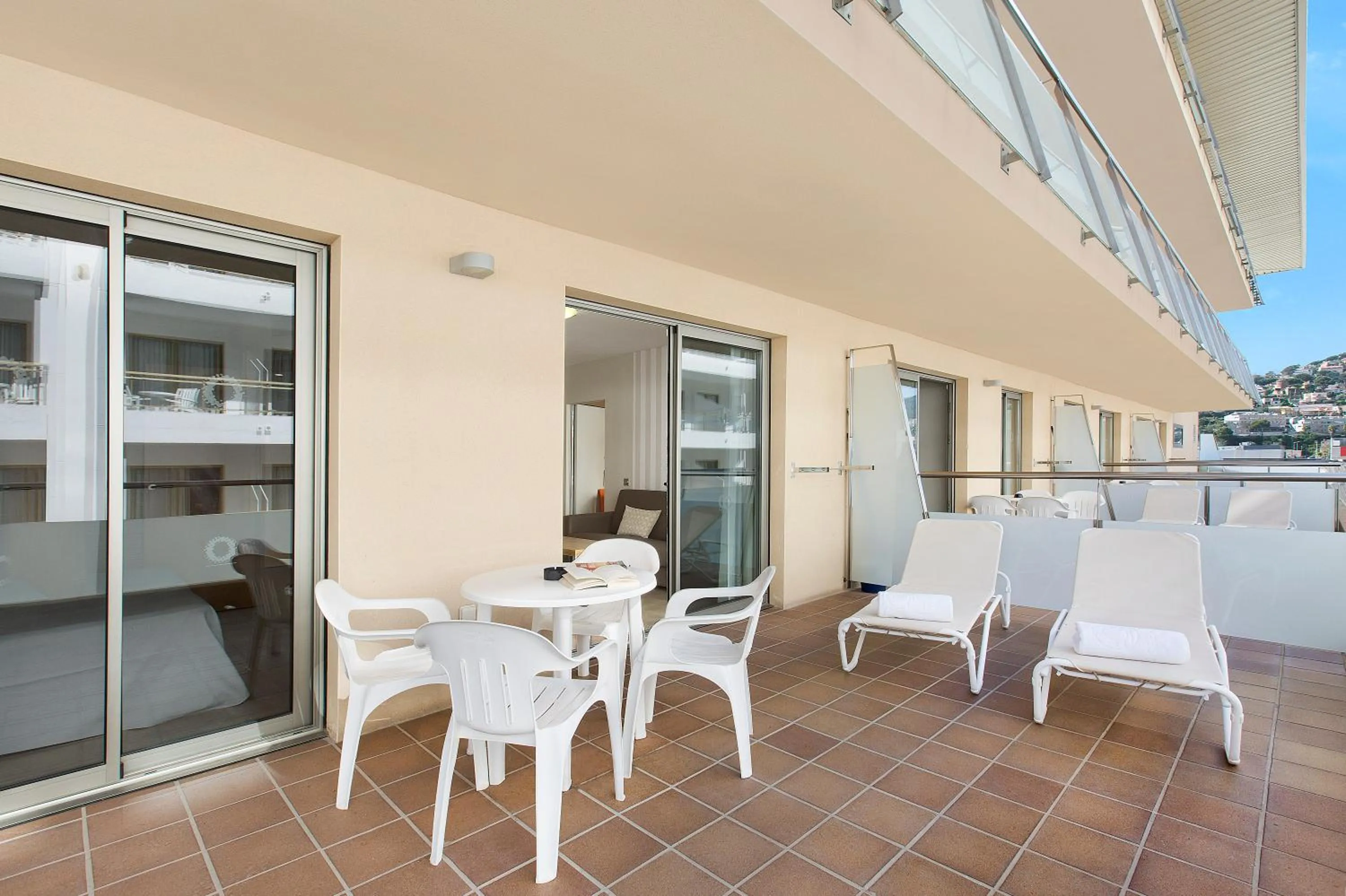 Balcony/Terrace in Aparthotel Odissea Park