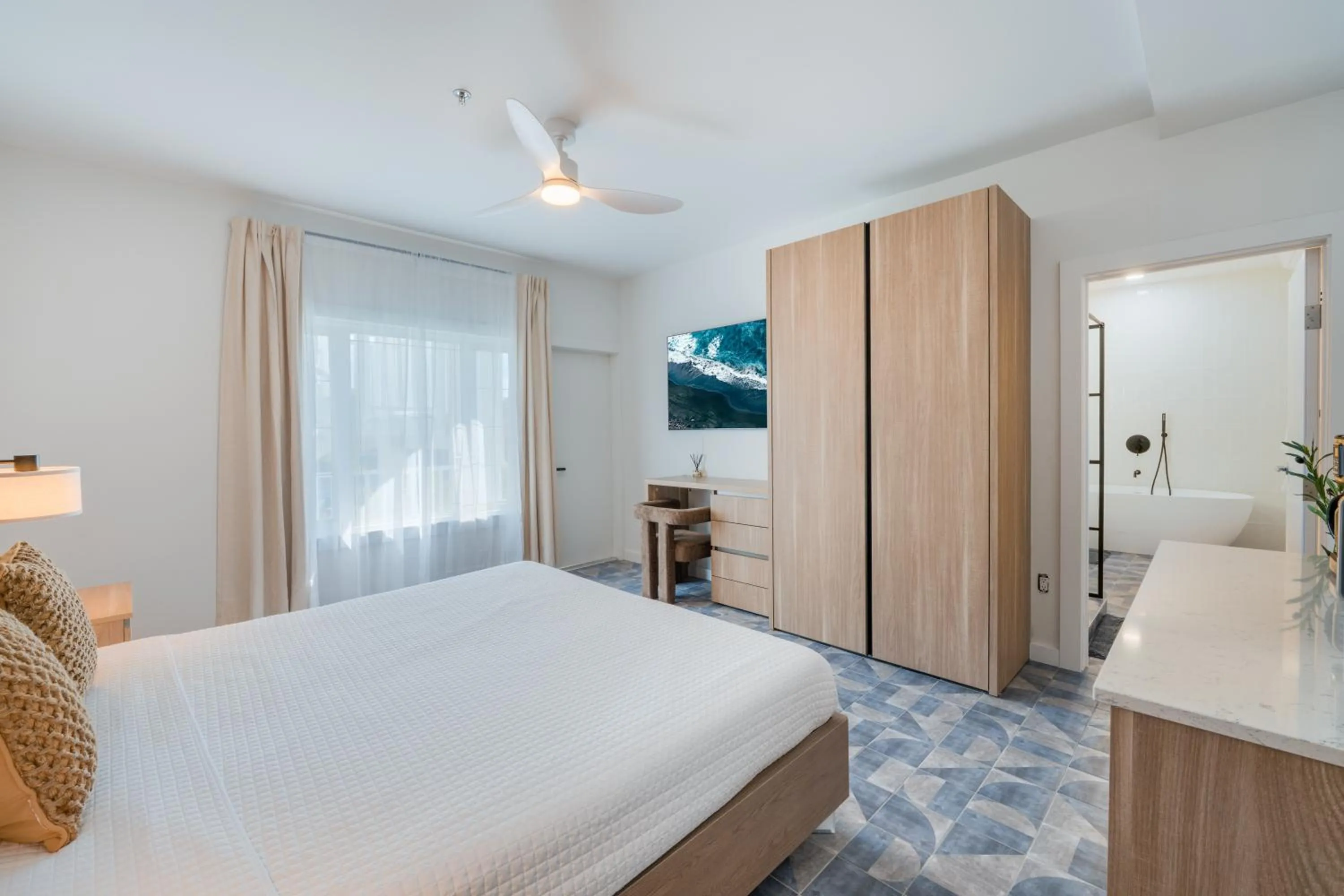 Bed in Cobalt Coast Resort