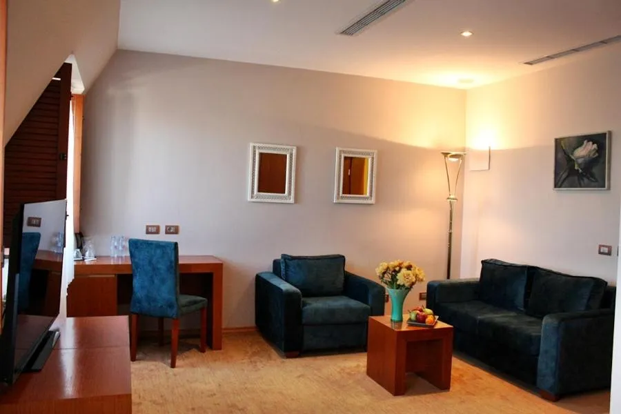 Seating area in Hotel Park Central