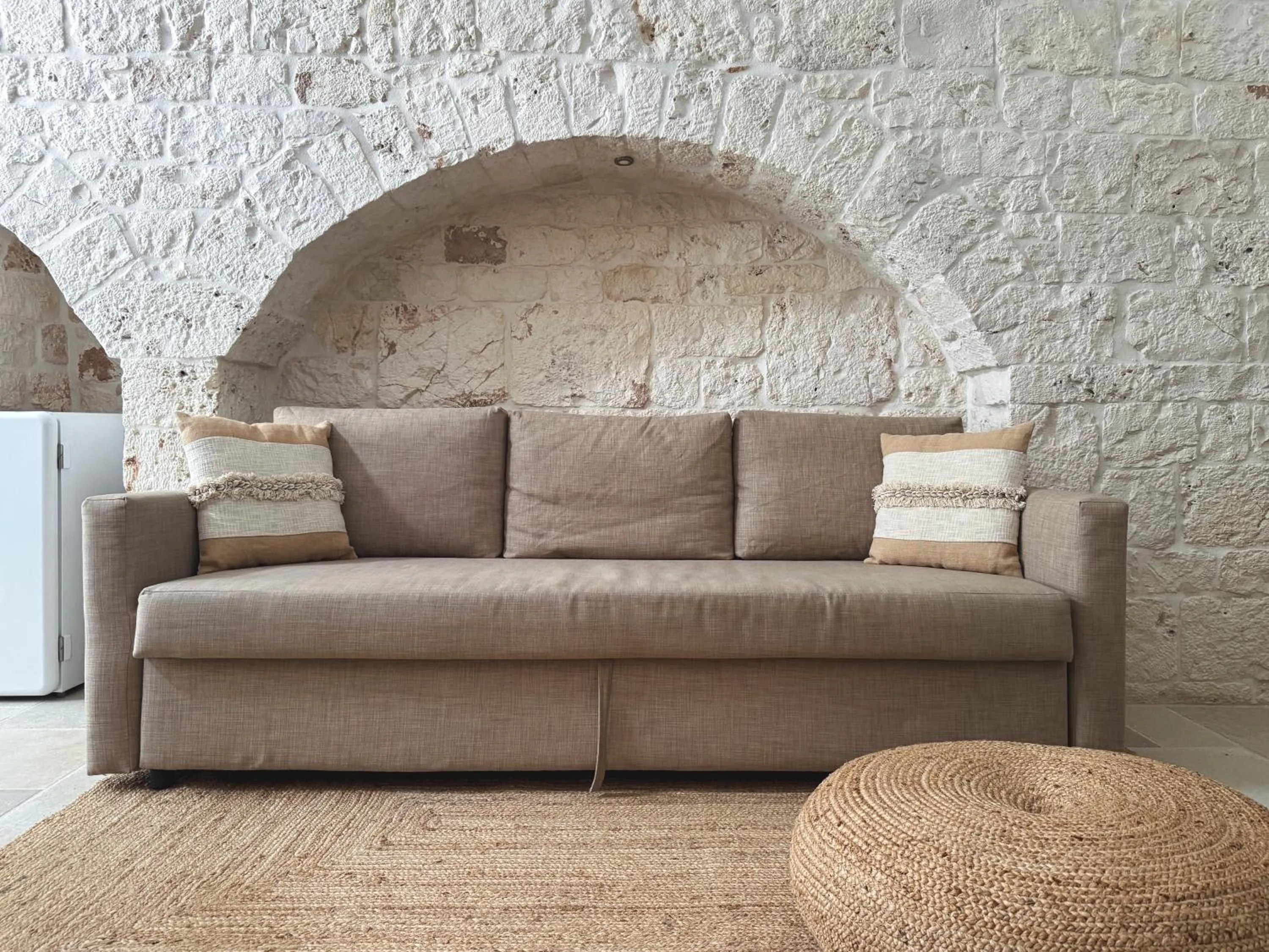 Living room in Trullo Pinto