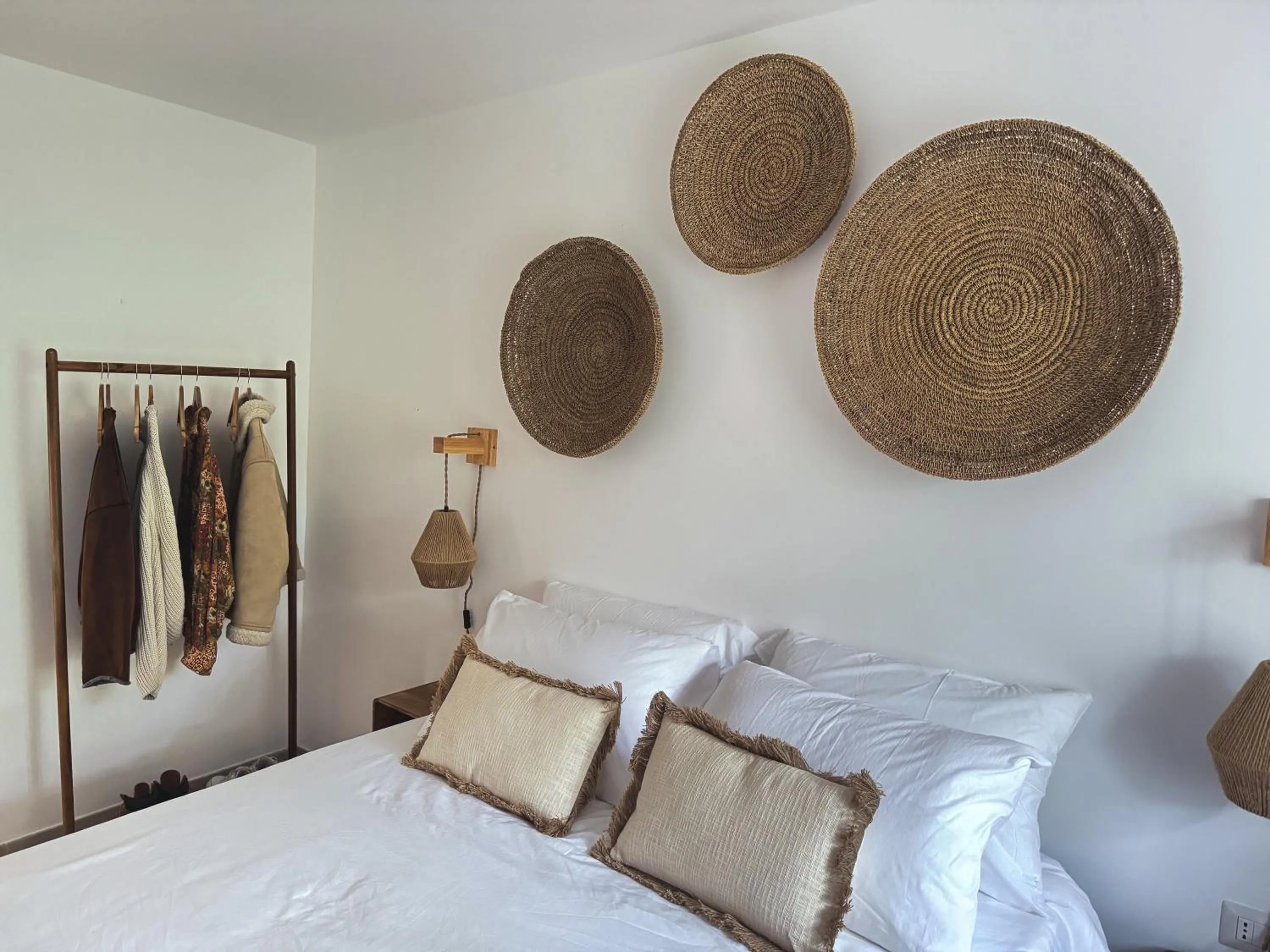Decorative detail, Bed in Trullo Pinto