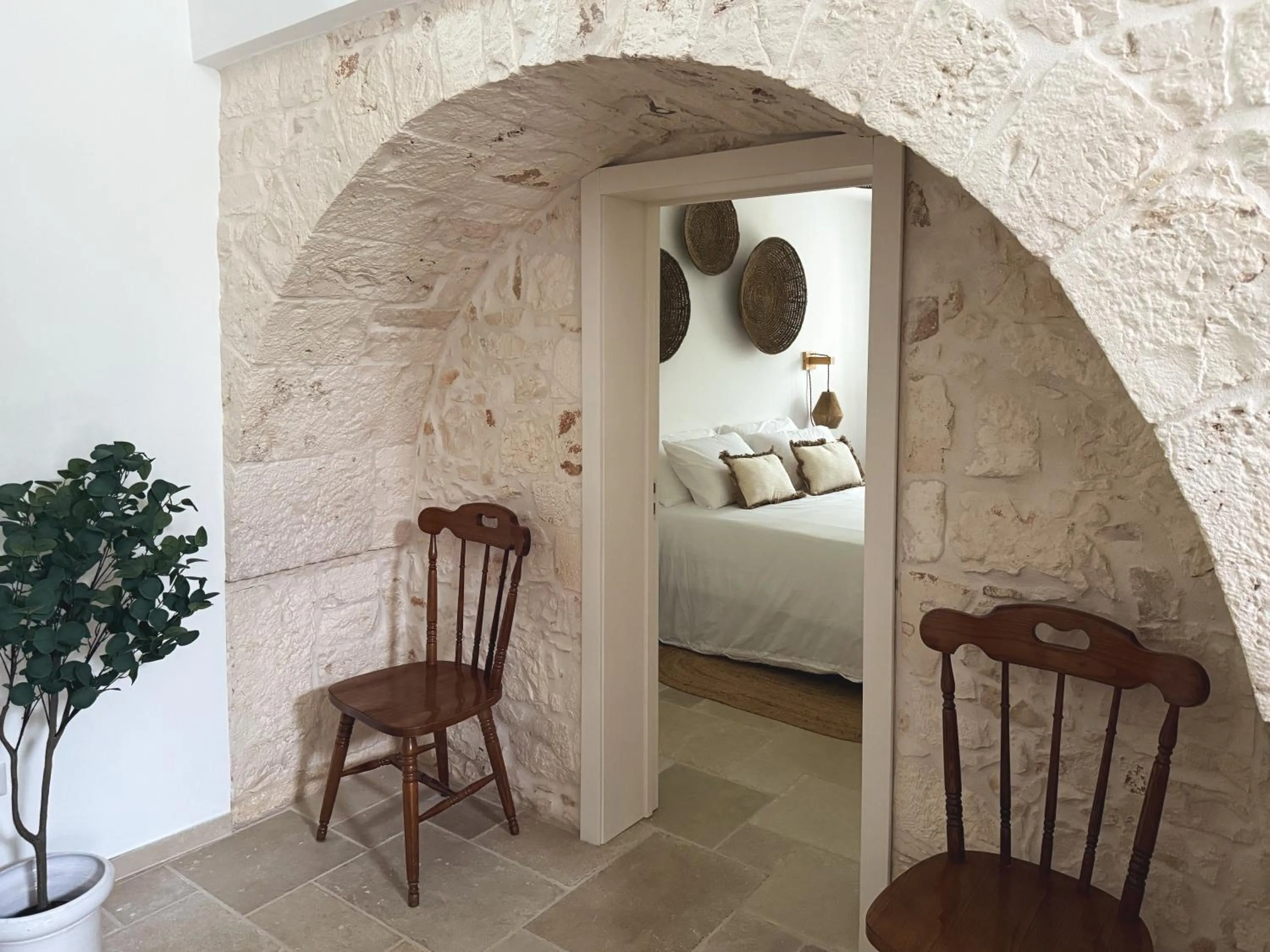 Bedroom in Trullo Pinto