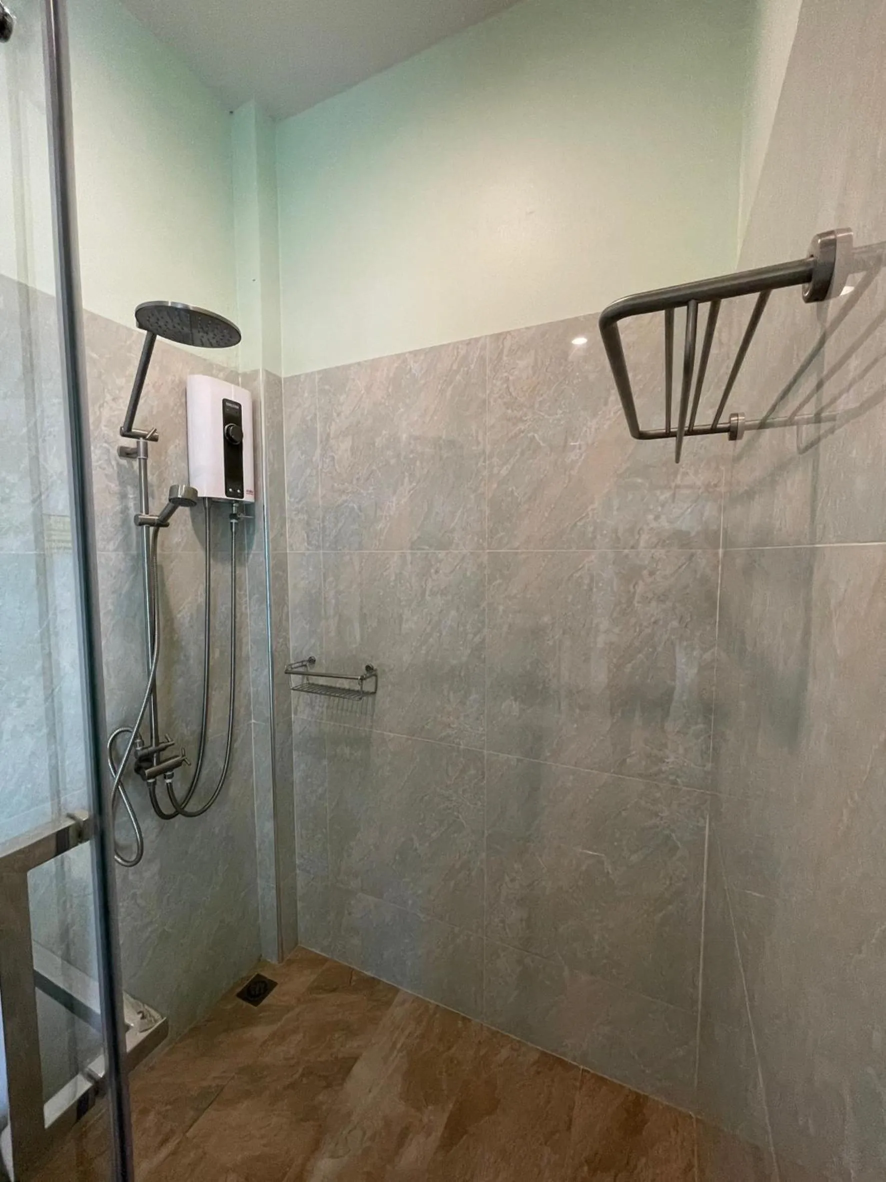 Shower in Blue Beach Bungalow