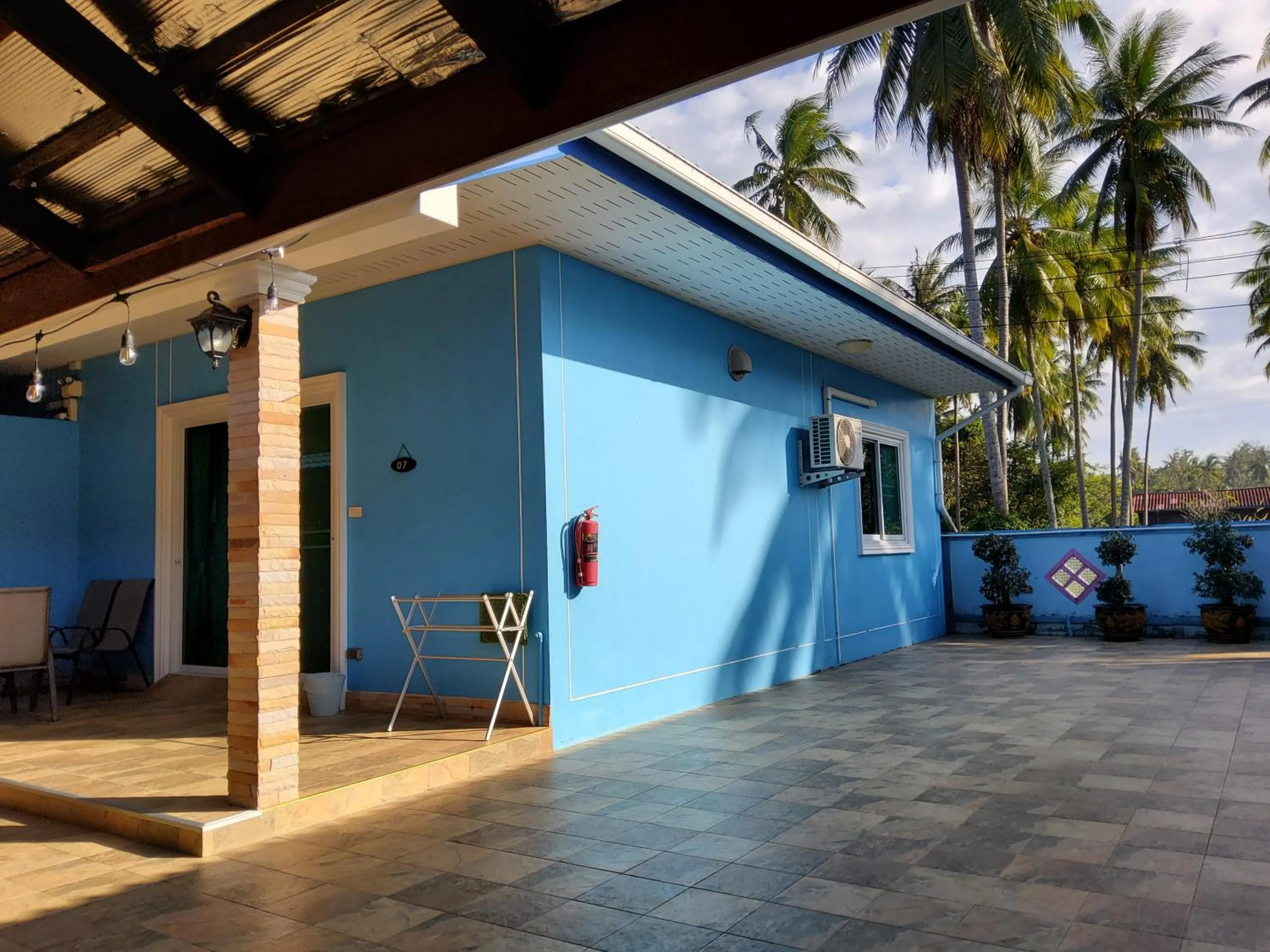 Property building in Blue Beach Bungalow