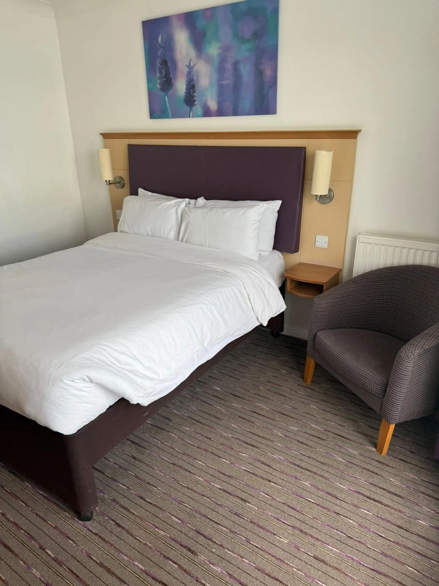 Bed in The Willen Lodge Hotel