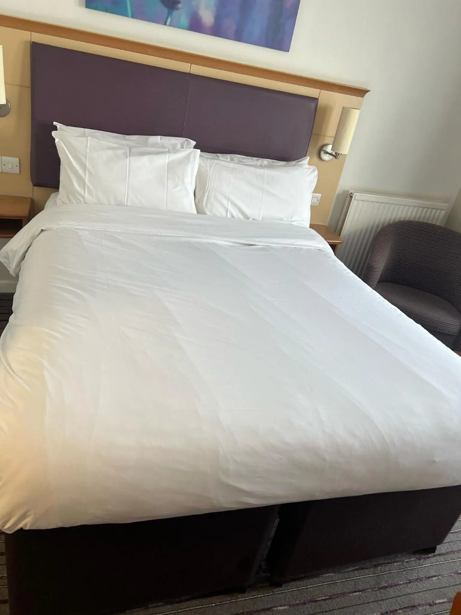 Bed in The Willen Lodge Hotel