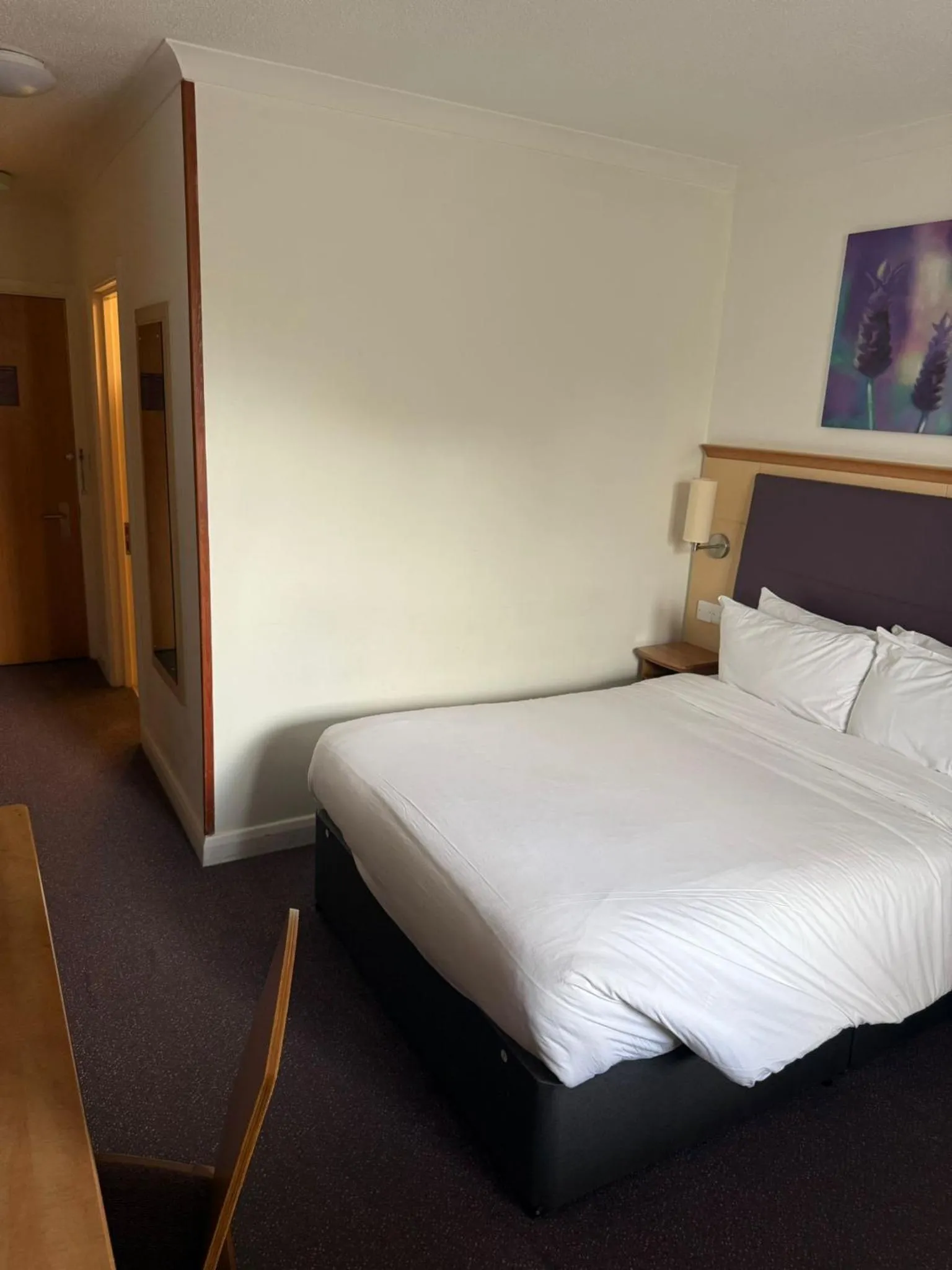 Bed in The Willen Lodge Hotel