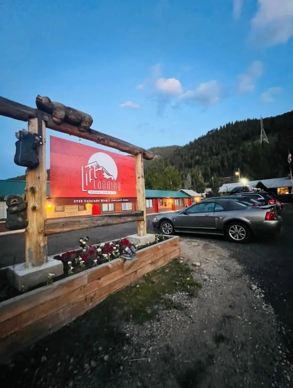 Parking in Lift Landing