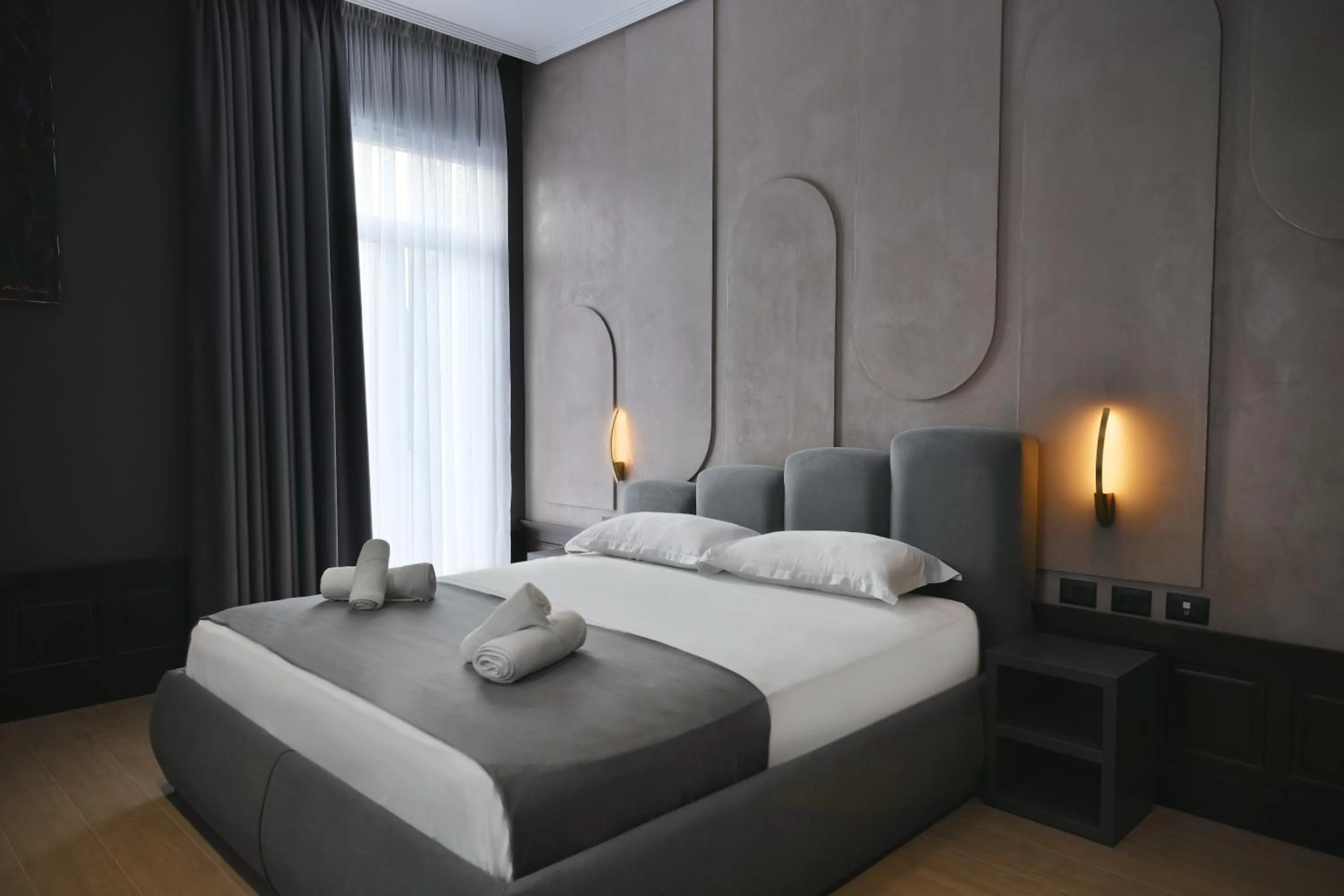 Bed in Hotel Bel Ami Tirana