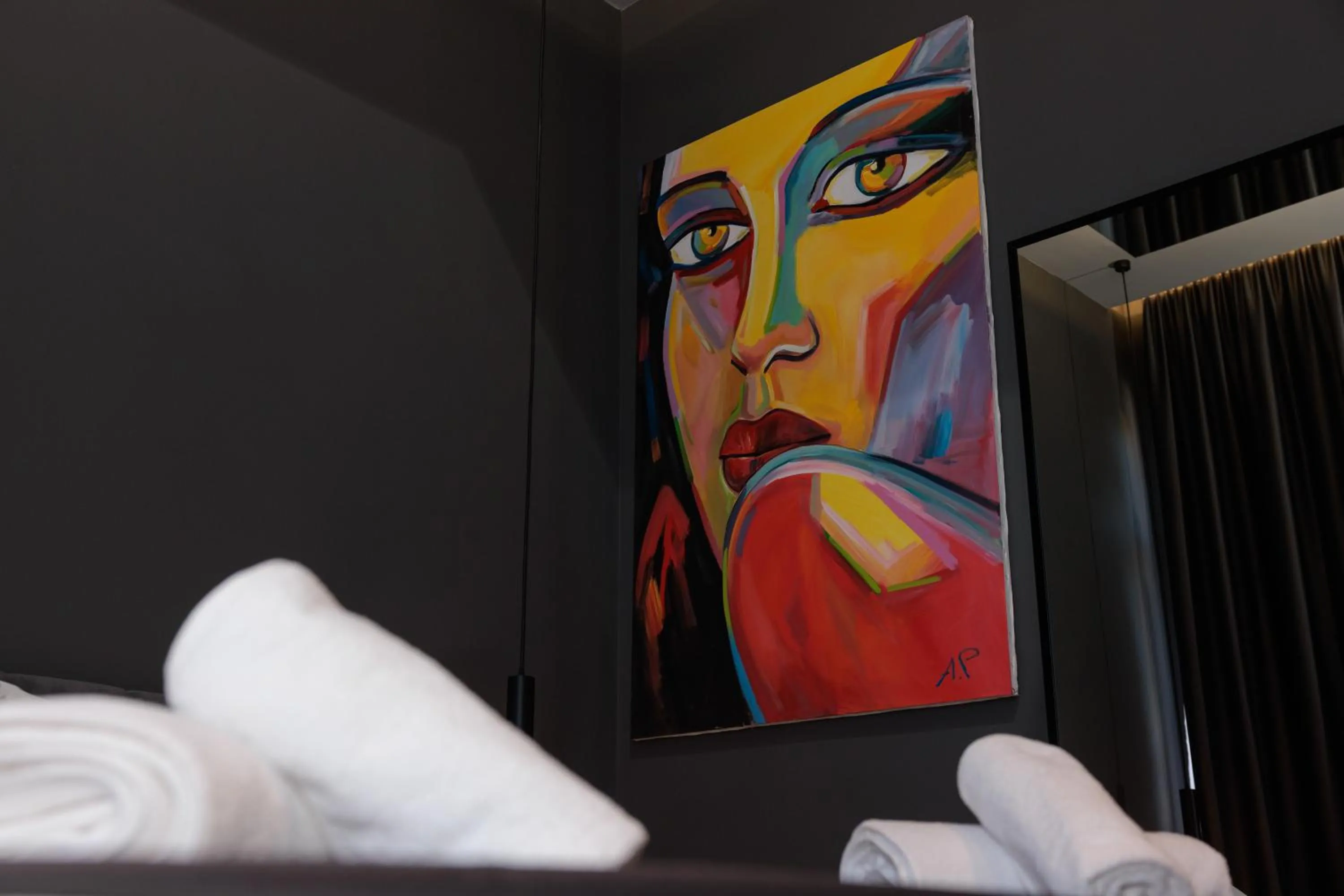 Decorative detail in Hotel Bel Ami Tirana