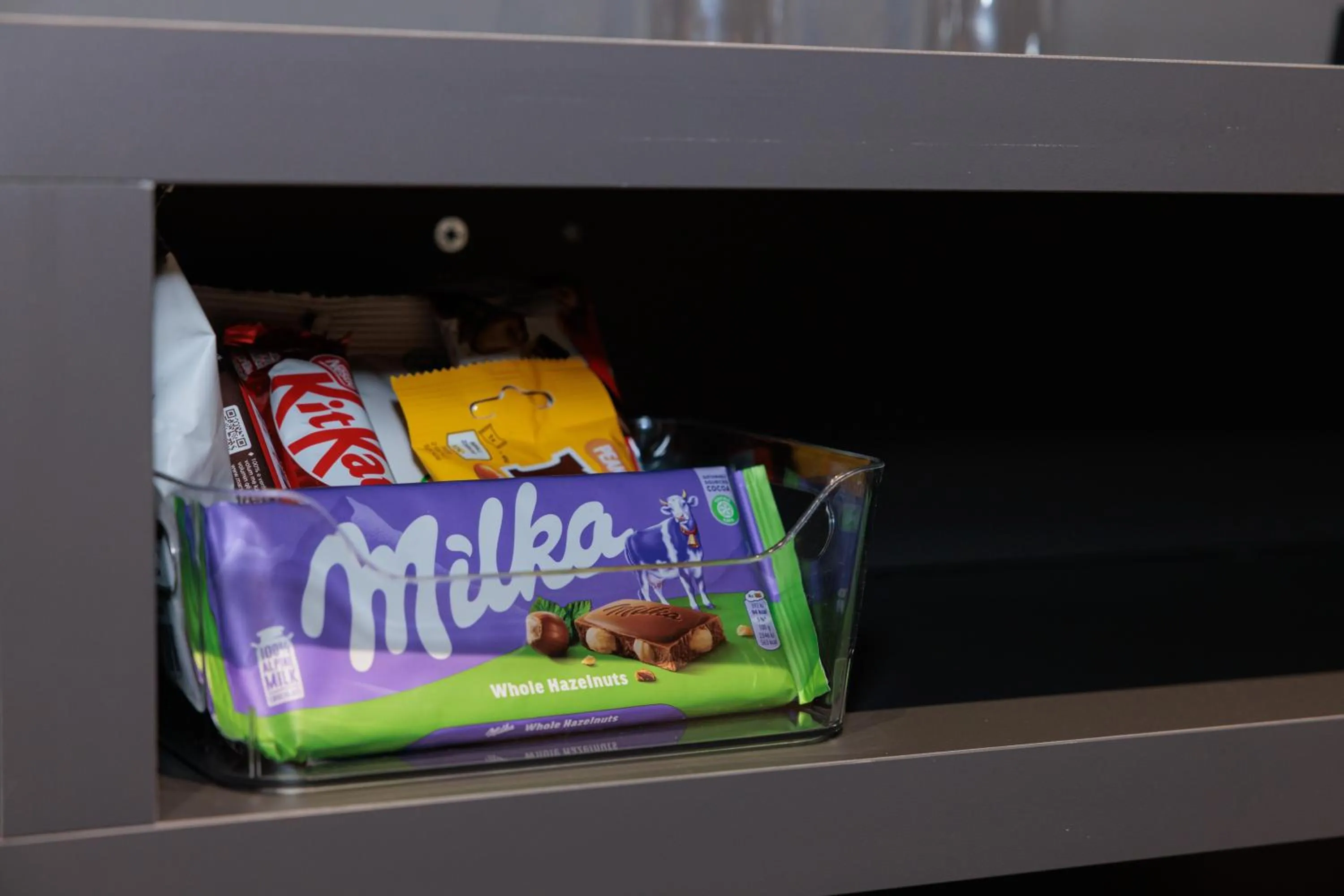 minibar in Hotel Bel Ami Tirana