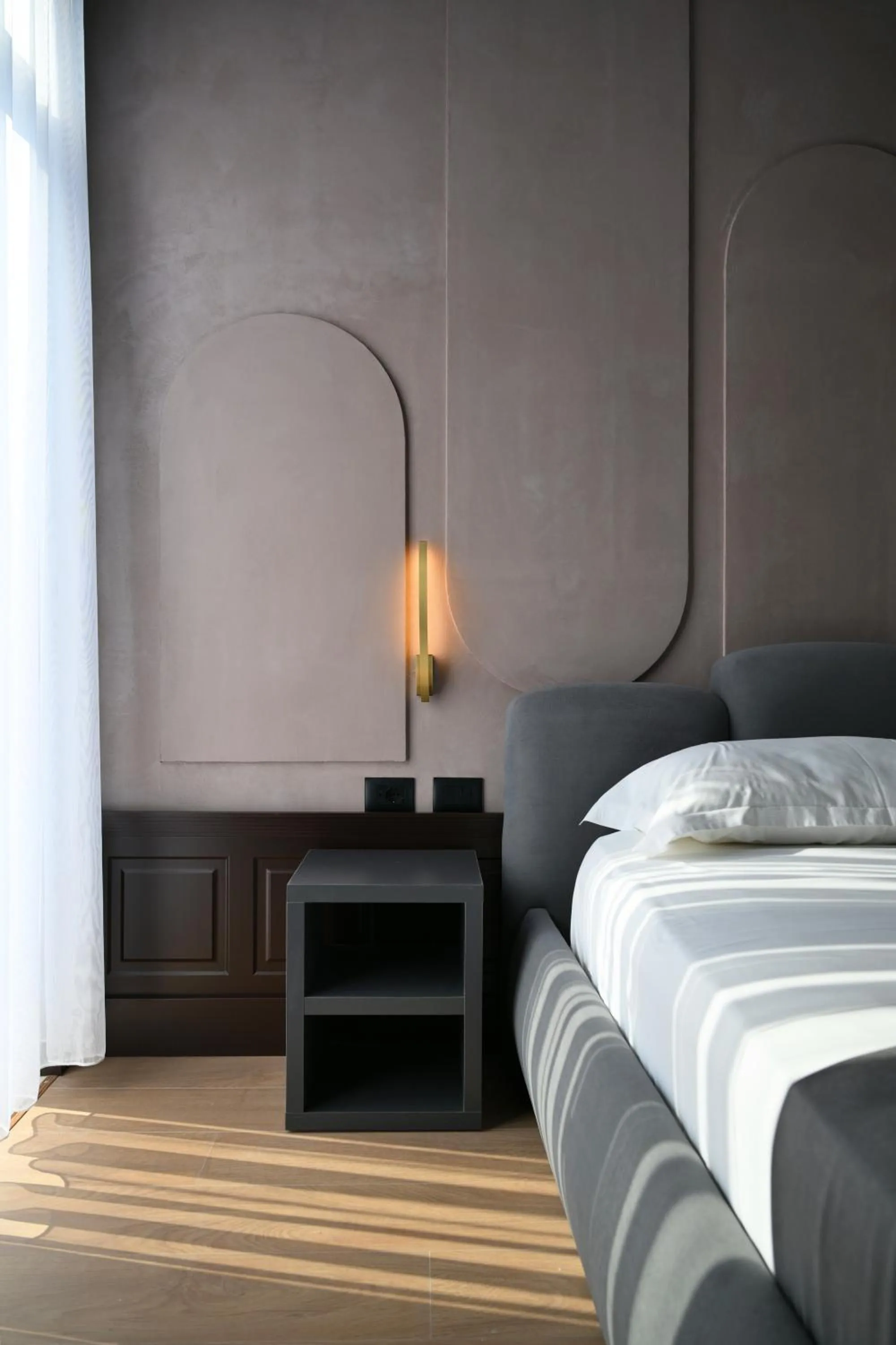 Bed in Hotel Bel Ami Tirana