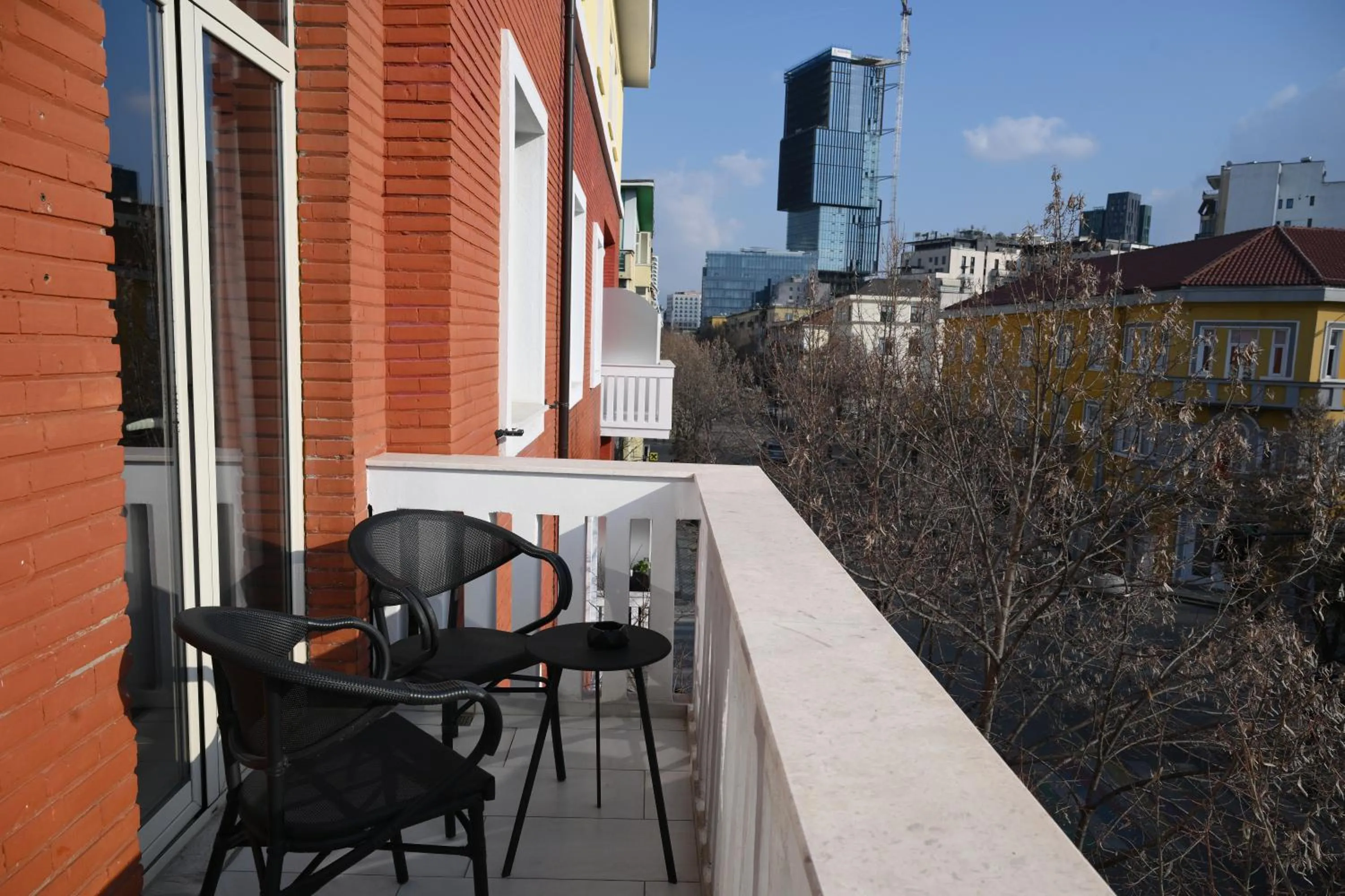 Balcony/Terrace in Hotel Bel Ami Tirana