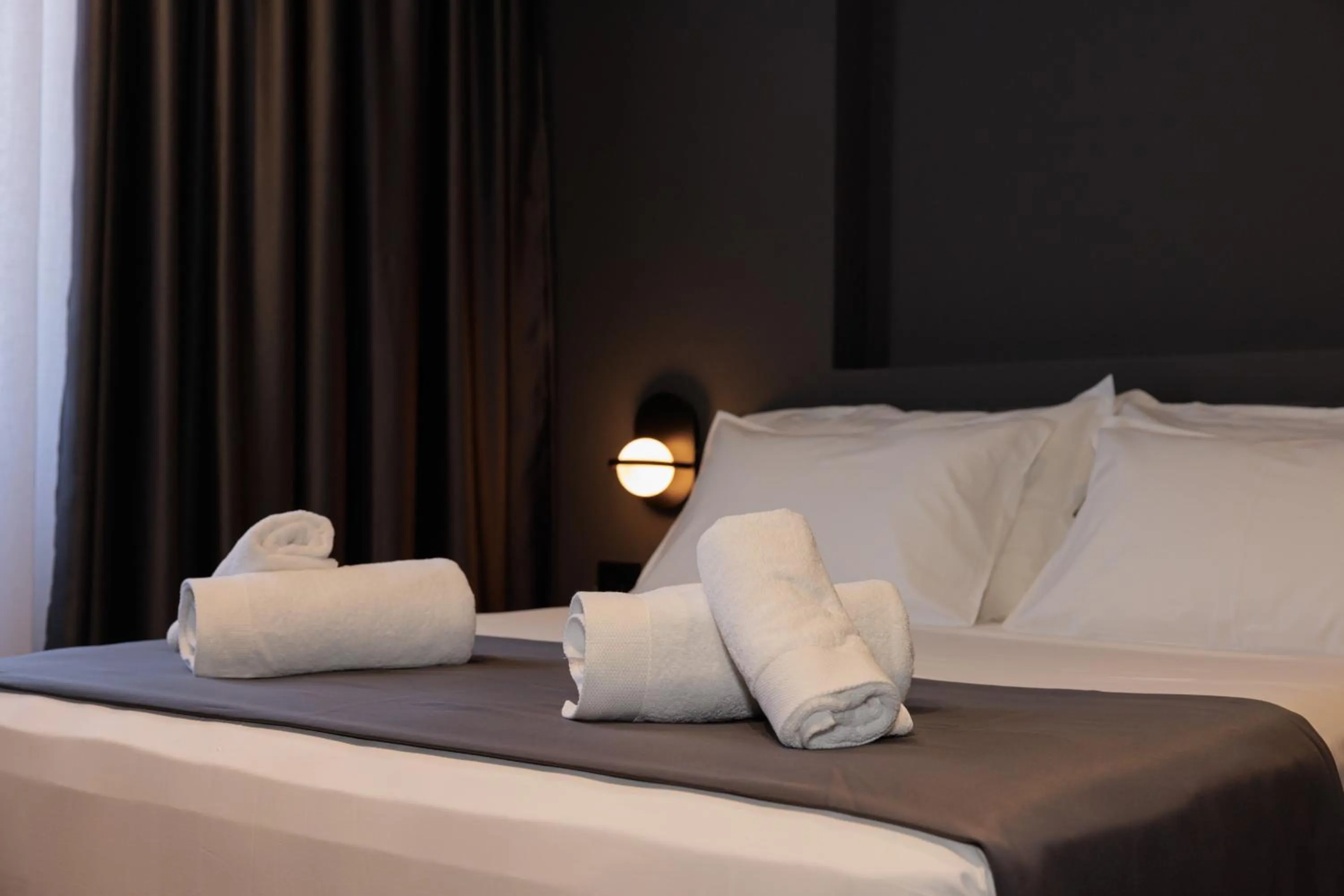 Bed in Hotel Bel Ami Tirana