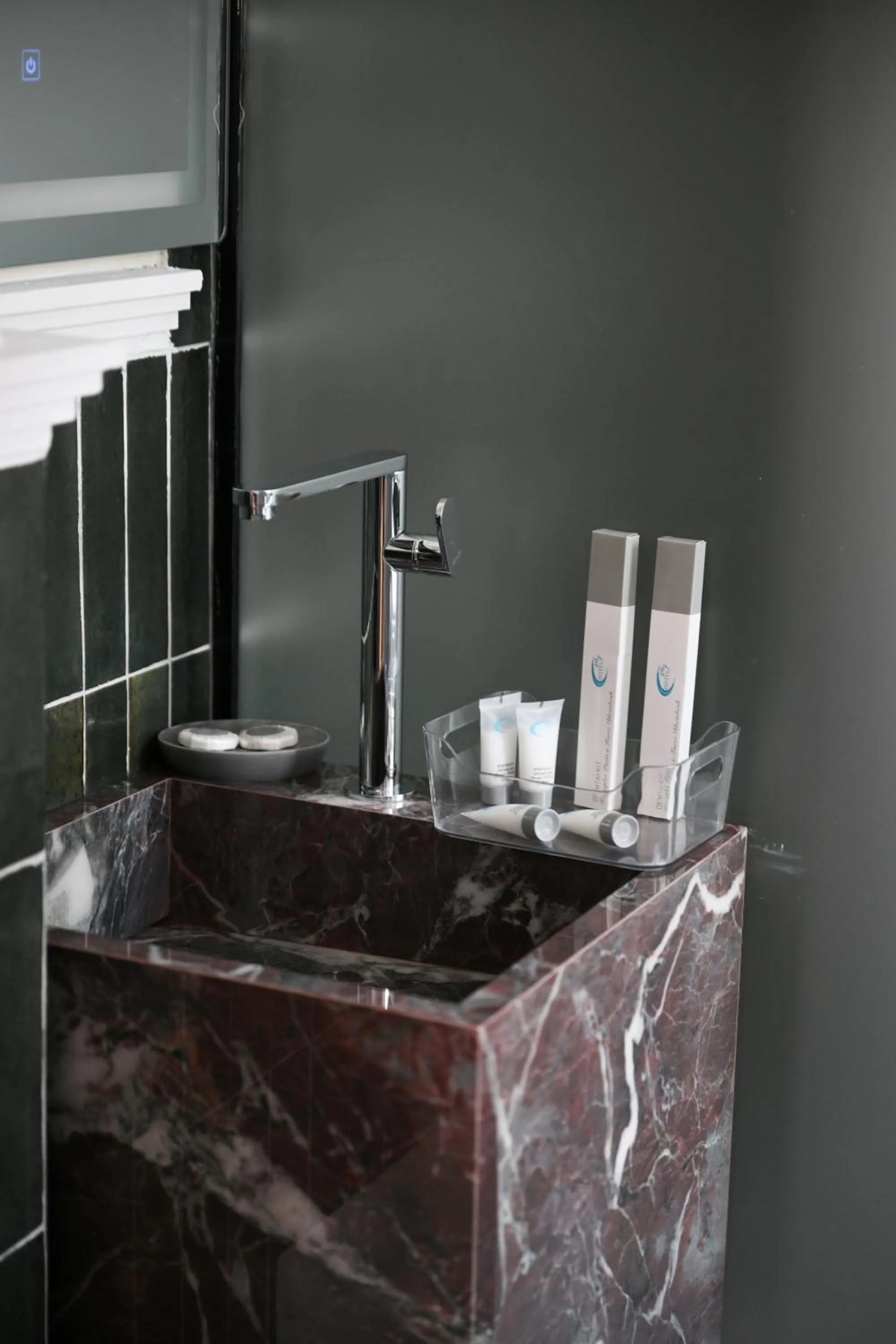 Bathroom in Hotel Bel Ami Tirana