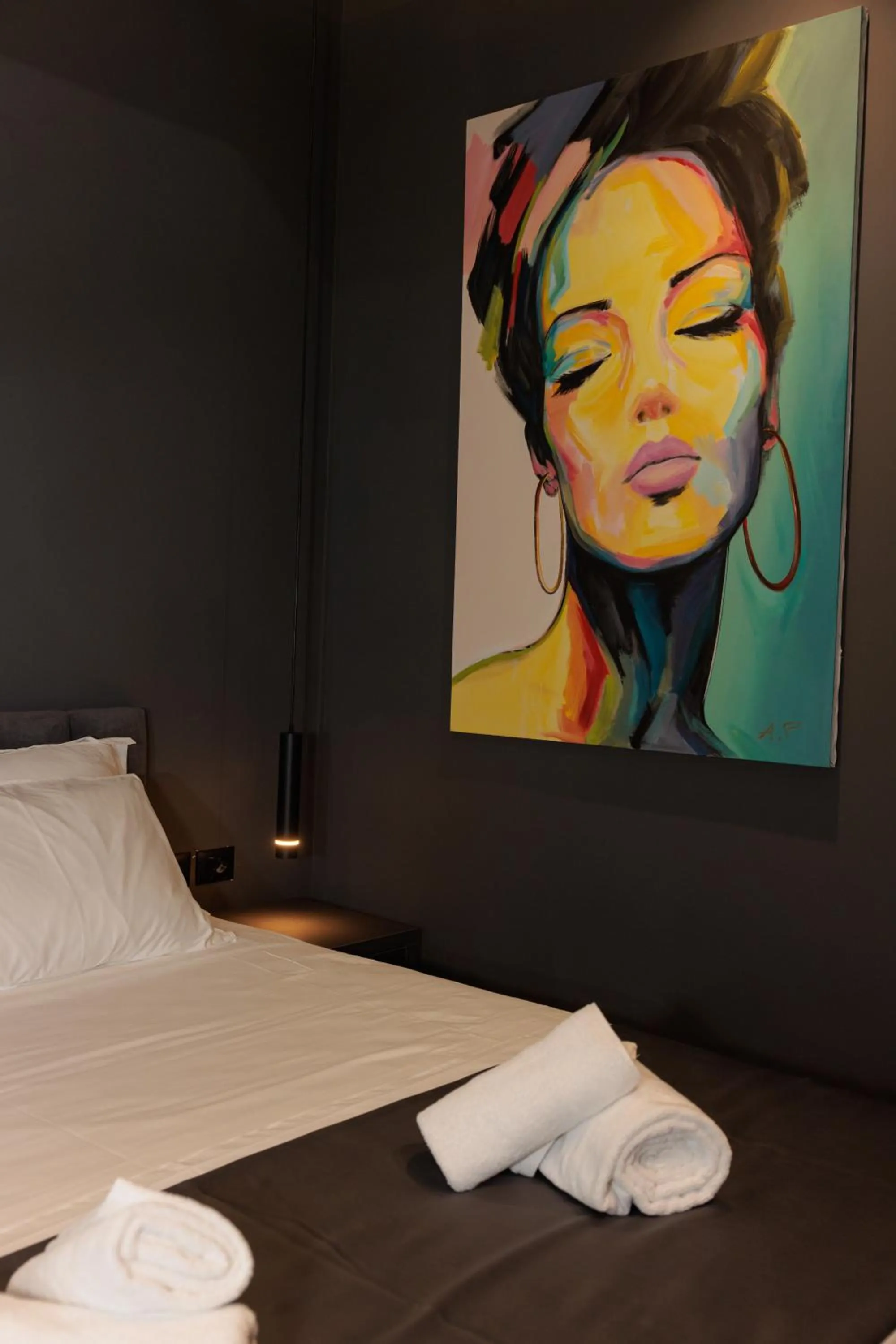 Bedroom, Bed in Hotel Bel Ami Tirana